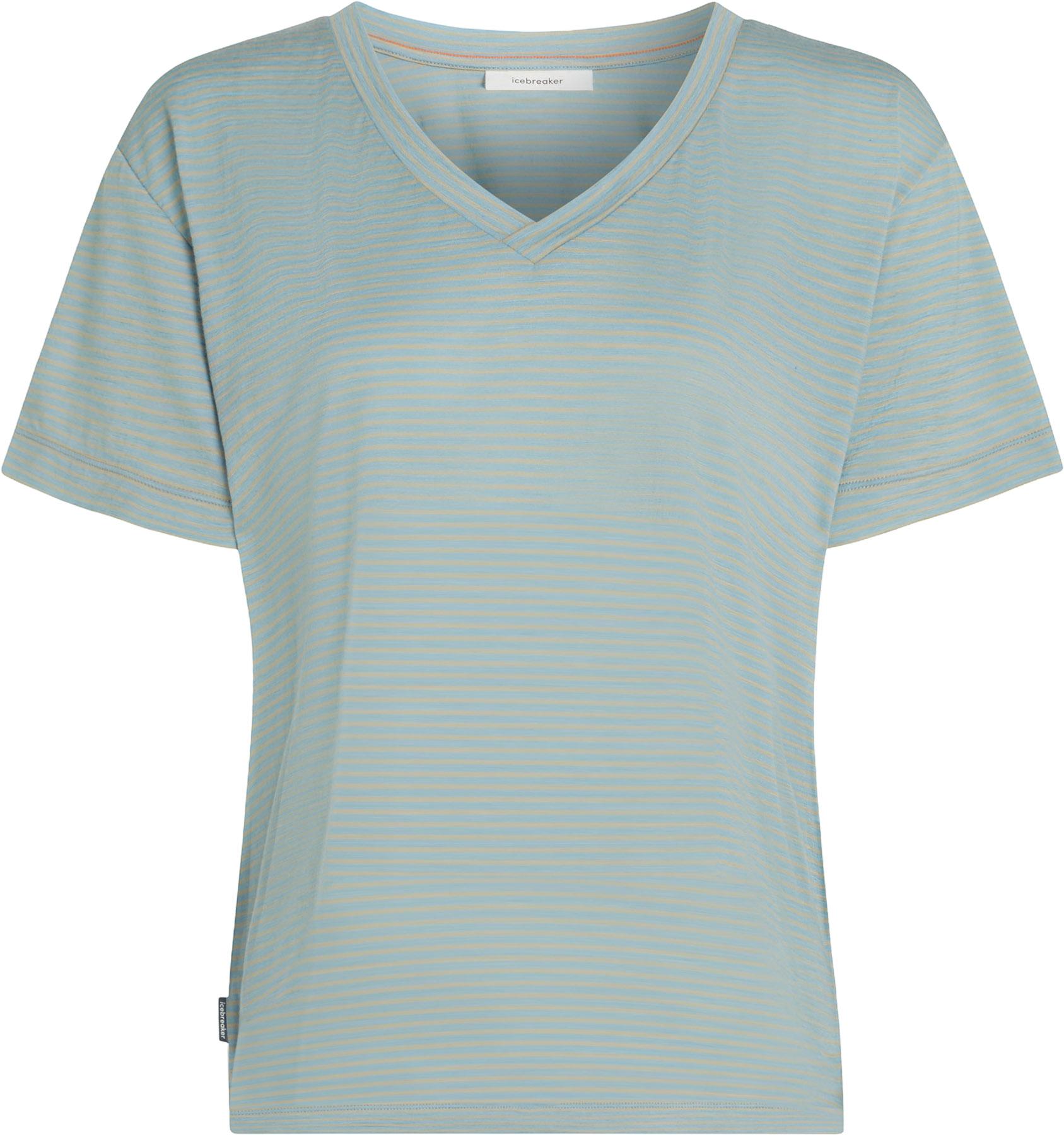 Product image for Merino 150 Tech Lite Relaxed Short Sleeve V Neck T-Shirt - Women's