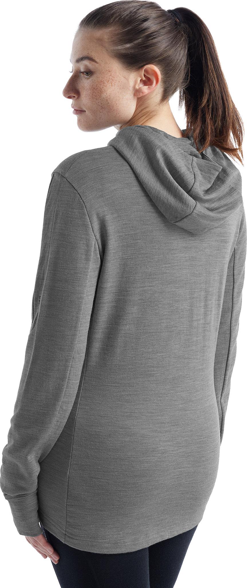 Product gallery image number 2 for product Quantum III Merino Long Sleeve Zip Hoodie - Women's