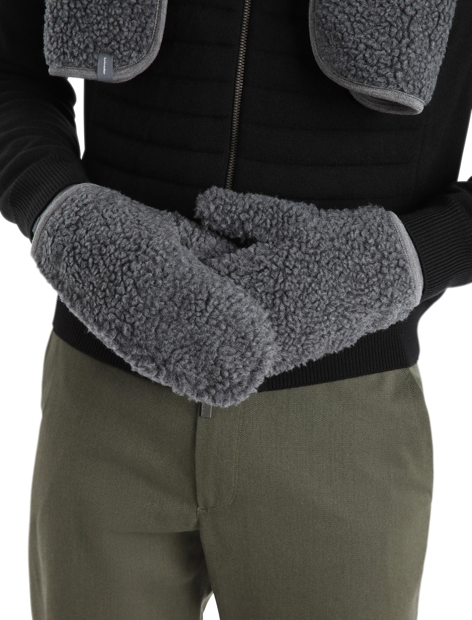 Product gallery image number 2 for product RealFleece Merino High Pile Mittens - Unisex