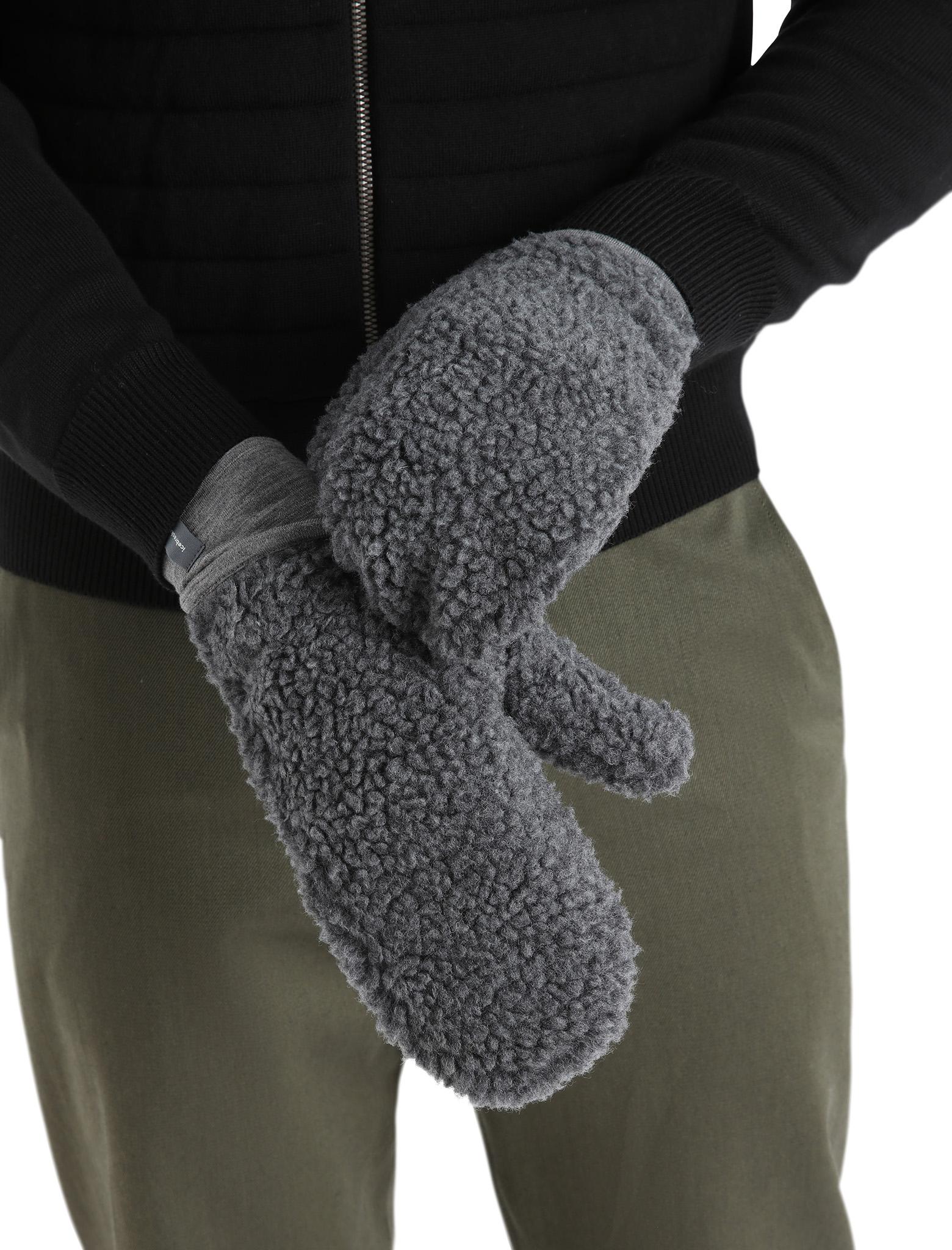 Product gallery image number 4 for product RealFleece Merino High Pile Mittens - Unisex
