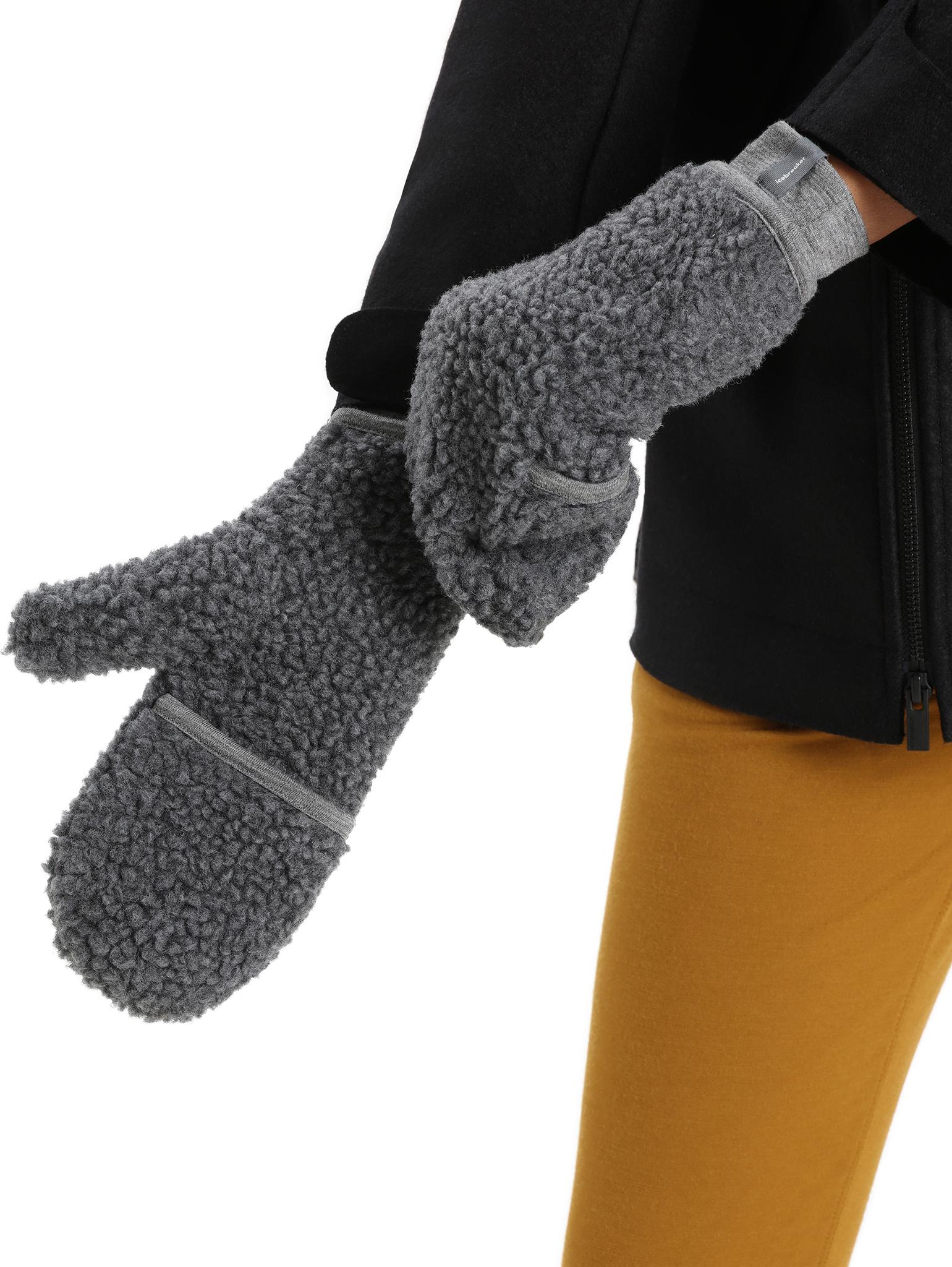 Product gallery image number 6 for product RealFleece Merino High Pile Mittens - Unisex