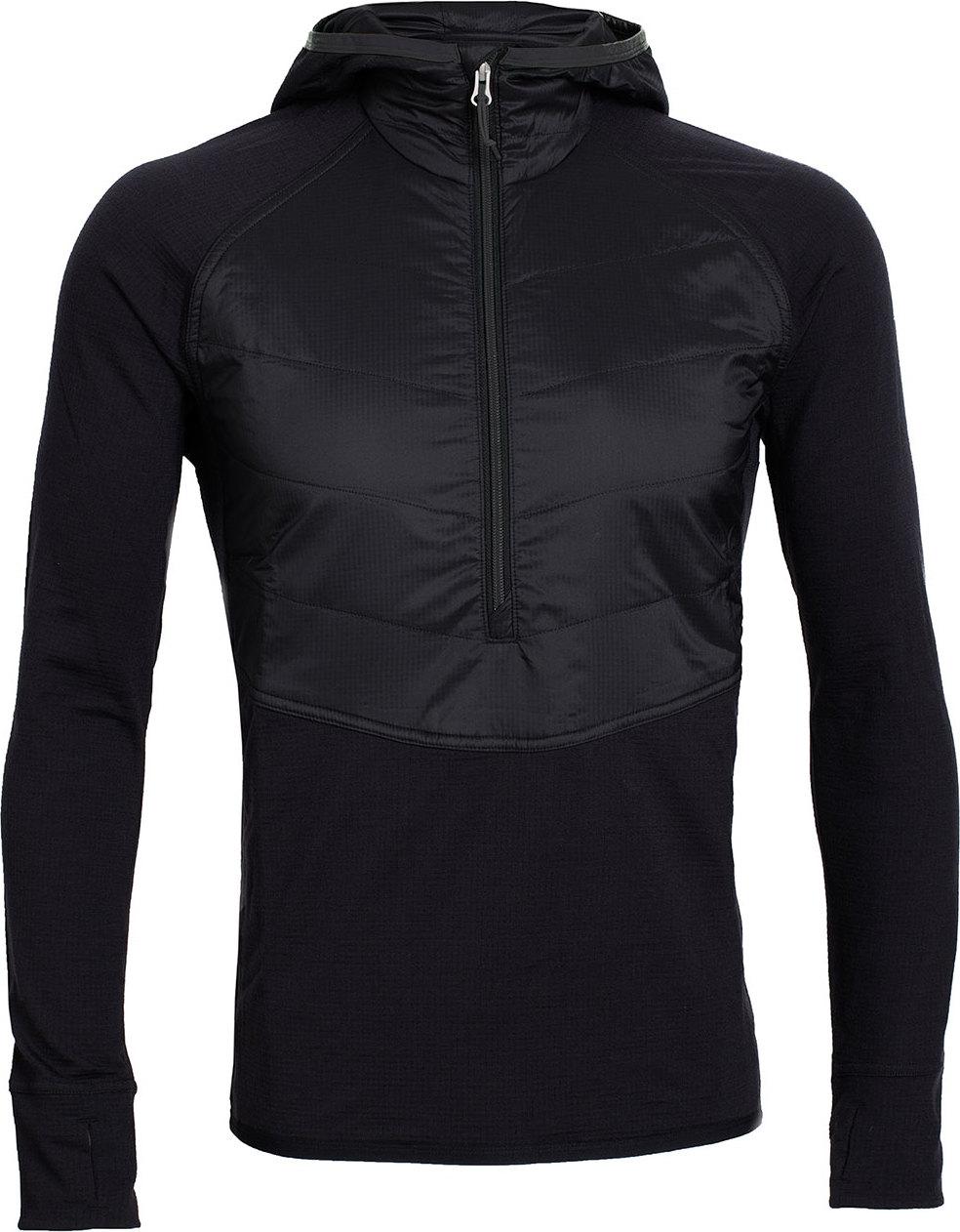 Product gallery image number 1 for product Ellipse Long Sleeve Half Zip Hood - Men's