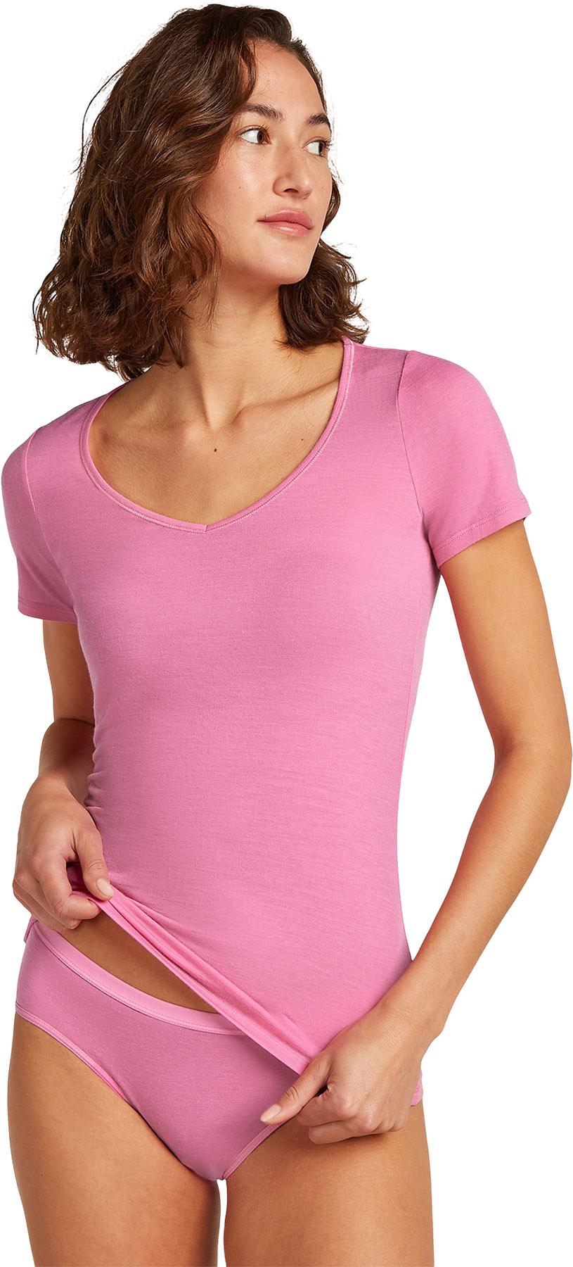 Product gallery image number 3 for product Merino 150 Siren Short Sleeve Sweetheart - Women's