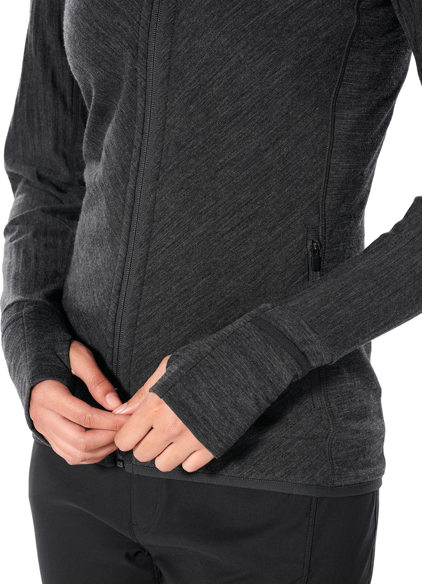 Product gallery image number 6 for product Descender RealFleece Merino Long Sleeve Zip Jacket - Women's 