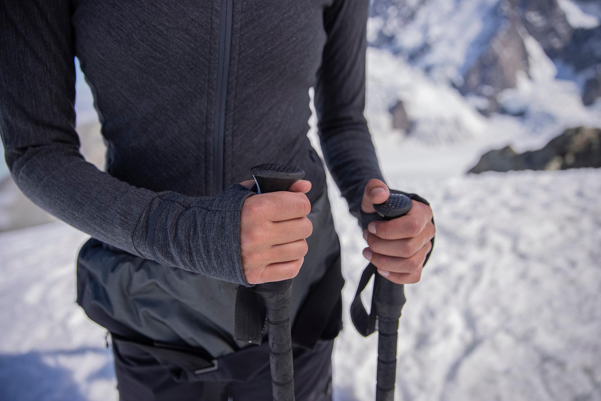 Product gallery image number 7 for product Descender RealFleece Merino Long Sleeve Zip Jacket - Women's 