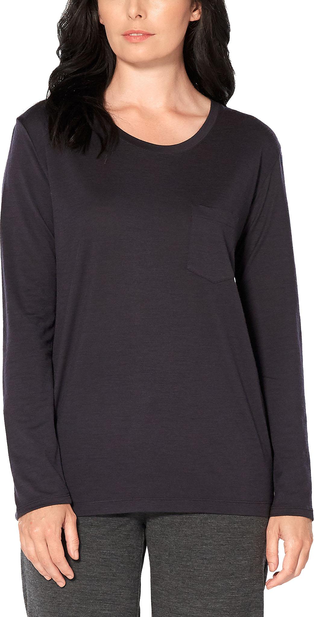 Product gallery image number 5 for product Tech Lite Long Sleeve Pocket Crewe - TABI Collection - Women's