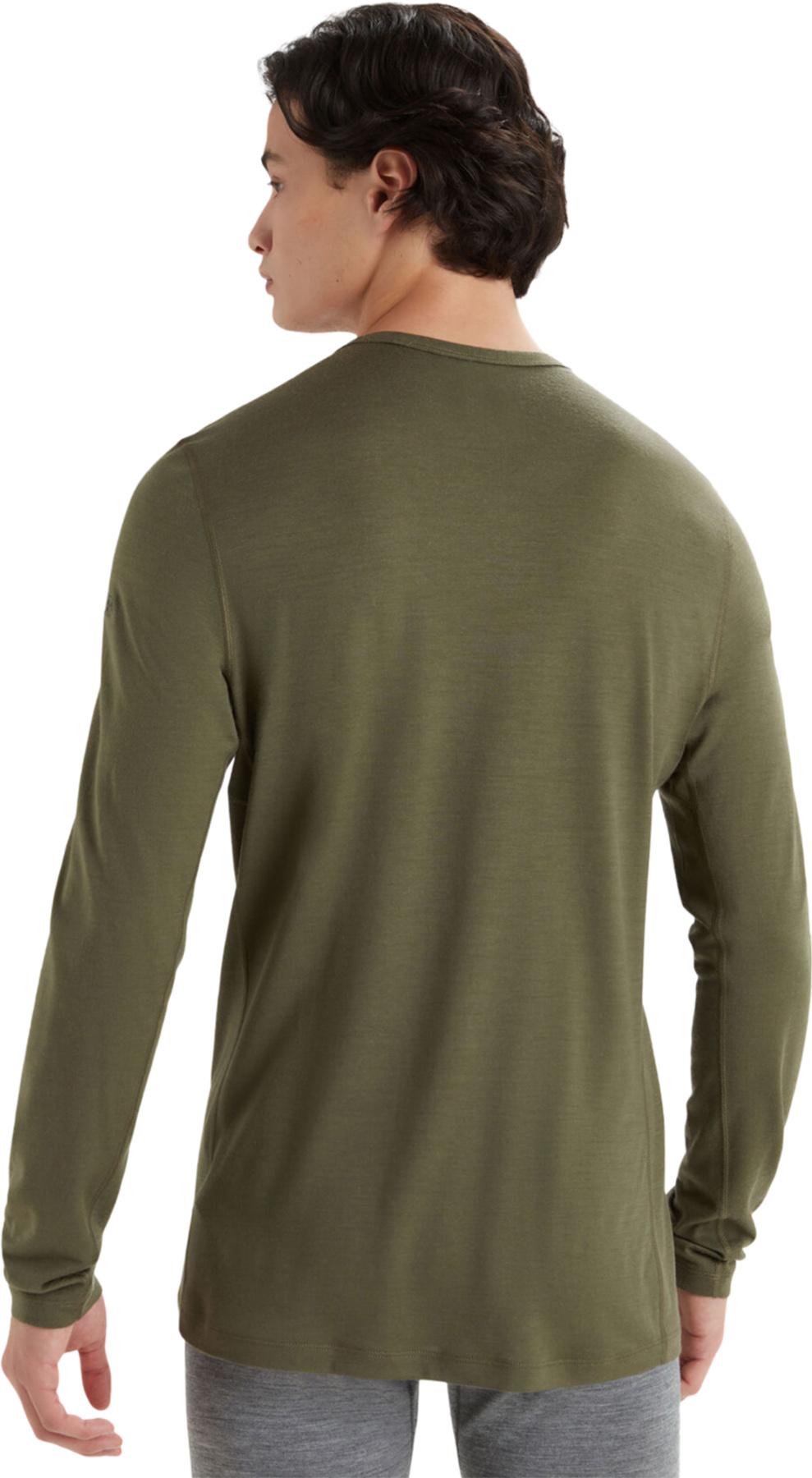 Product gallery image number 2 for product Merino 200 Oasis Long Sleeve Crewe Thermal Top - Men's