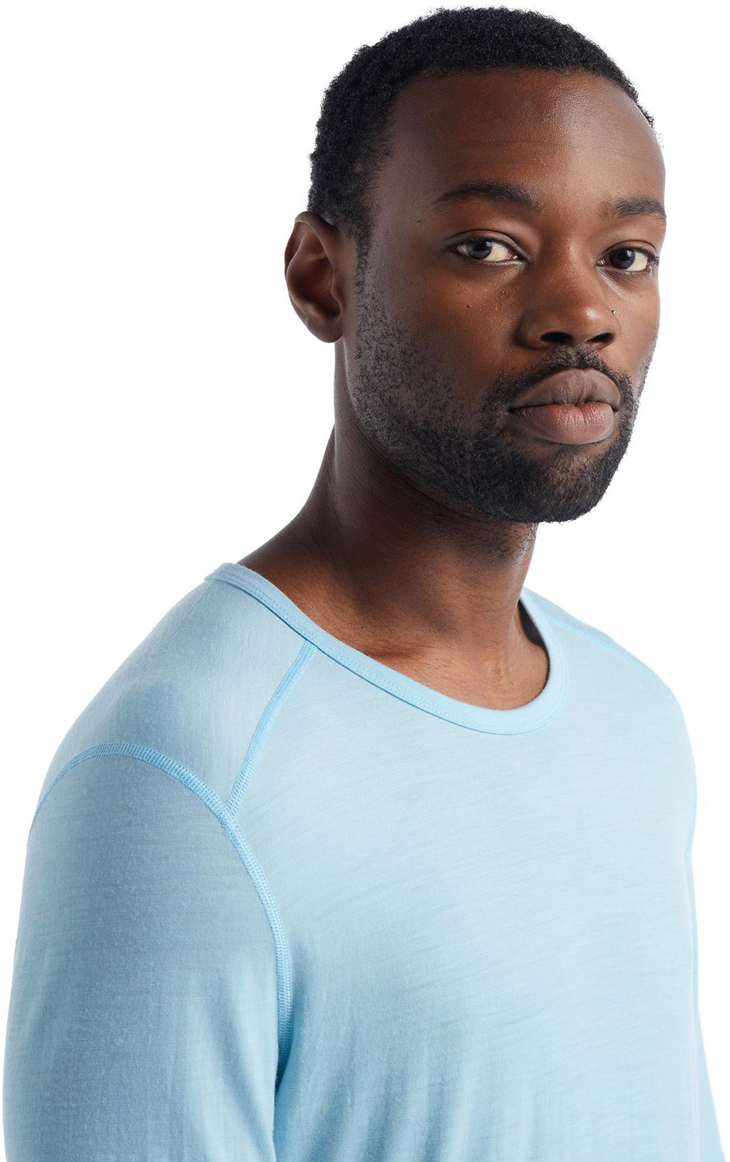 Product gallery image number 3 for product Merino 200 Oasis Long Sleeve Crewe Thermal Top - Men's