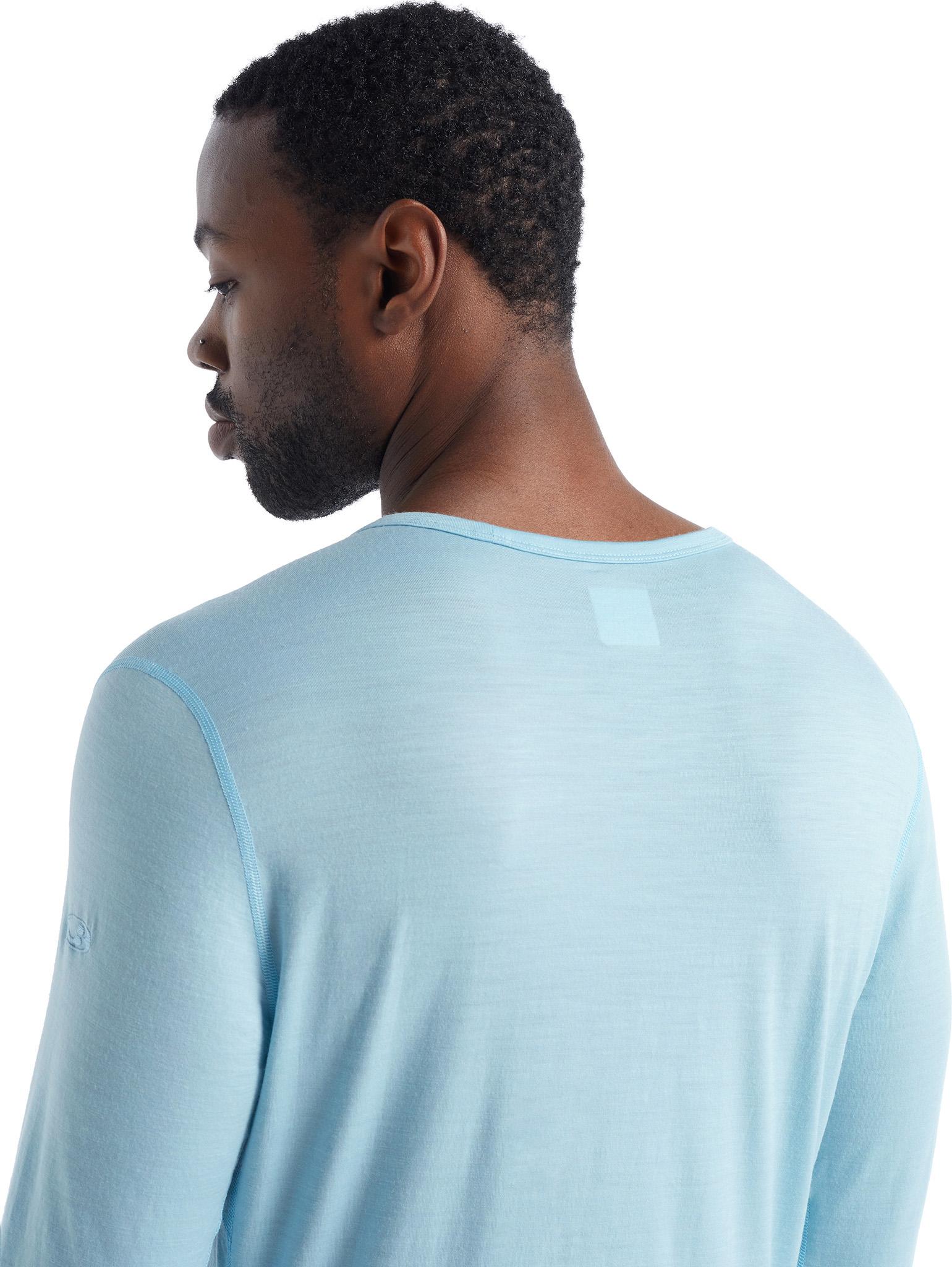 Product gallery image number 5 for product Merino 200 Oasis Long Sleeve Crewe Thermal Top - Men's