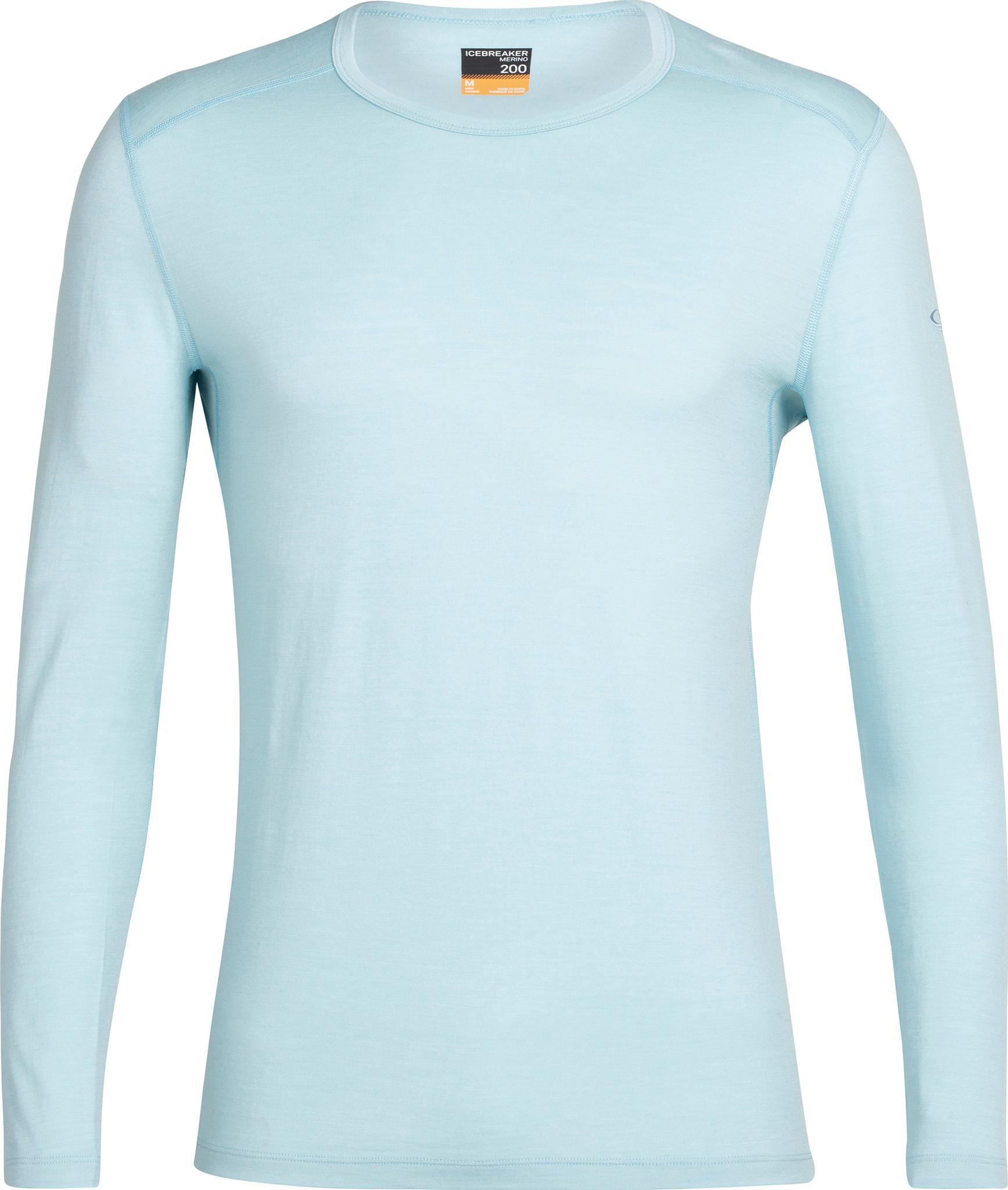 Product gallery image number 1 for product Merino 200 Oasis Long Sleeve Crewe Thermal Top - Men's