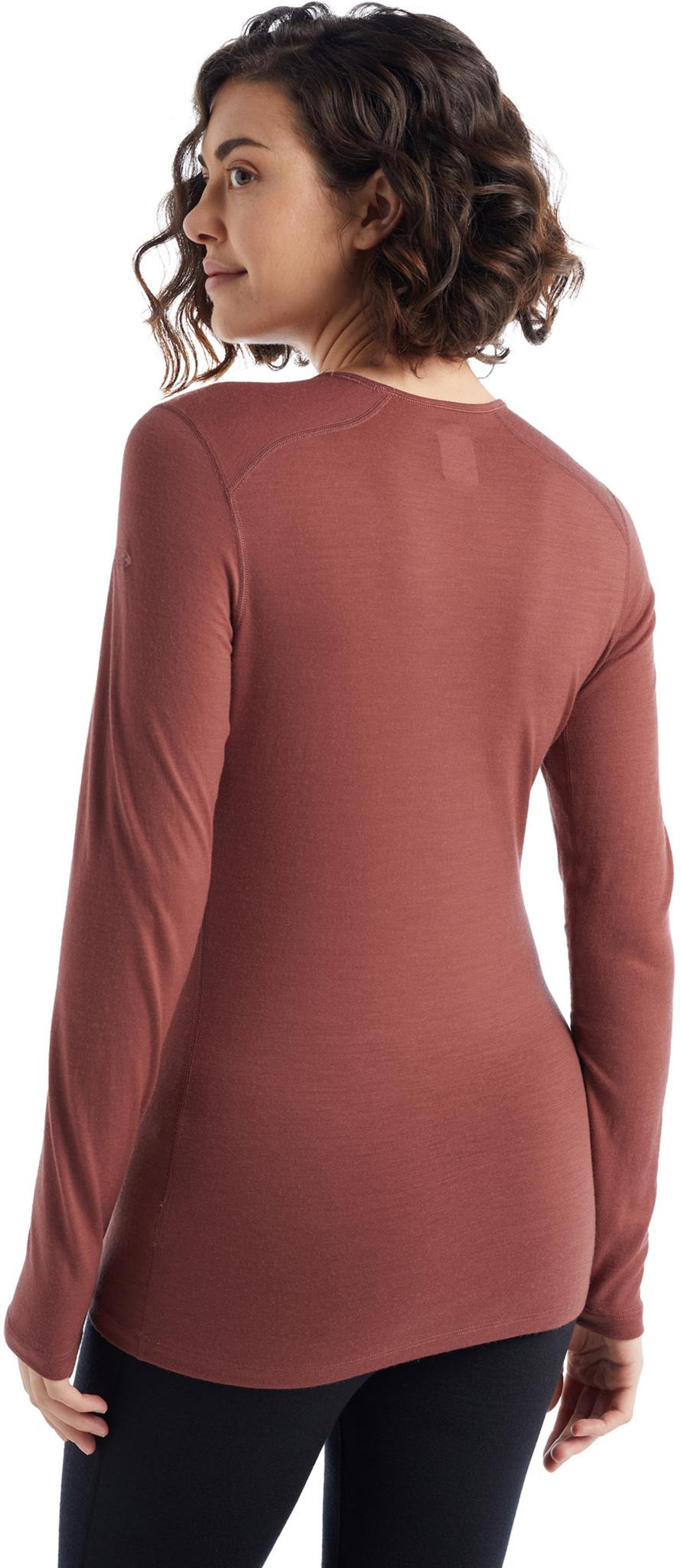 Product gallery image number 2 for product Merino 200 Oasis Long Sleeve Crewe Thermal Top - Women's