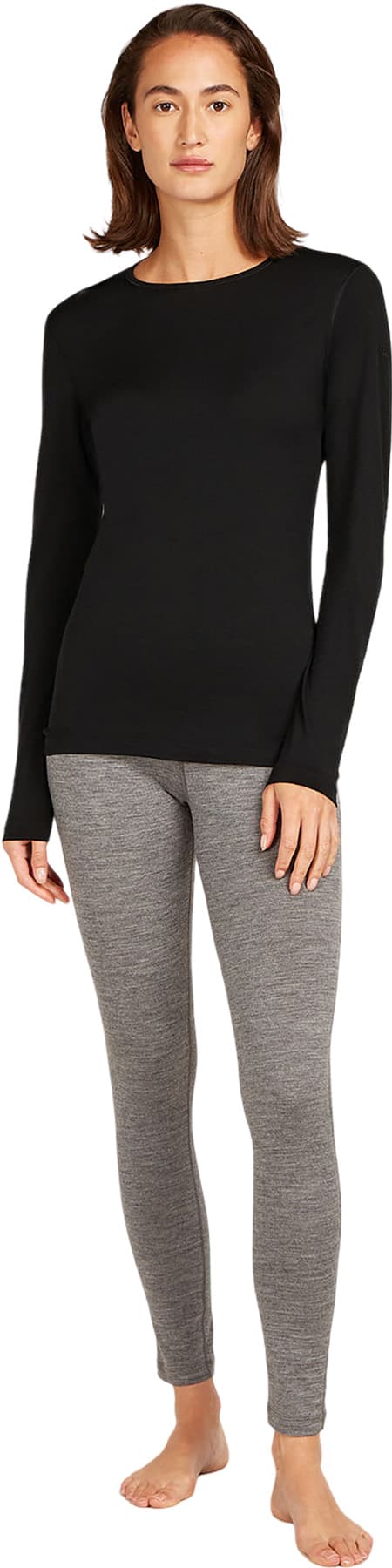 Product gallery image number 3 for product Merino 200 Oasis Long Sleeve Crewe Thermal Top - Women's