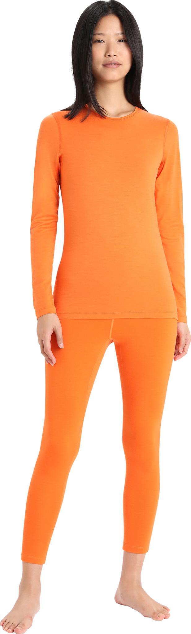 Product gallery image number 16 for product Haut thermique à manches longues et col rond en mérinos 200 Oasis - Femme