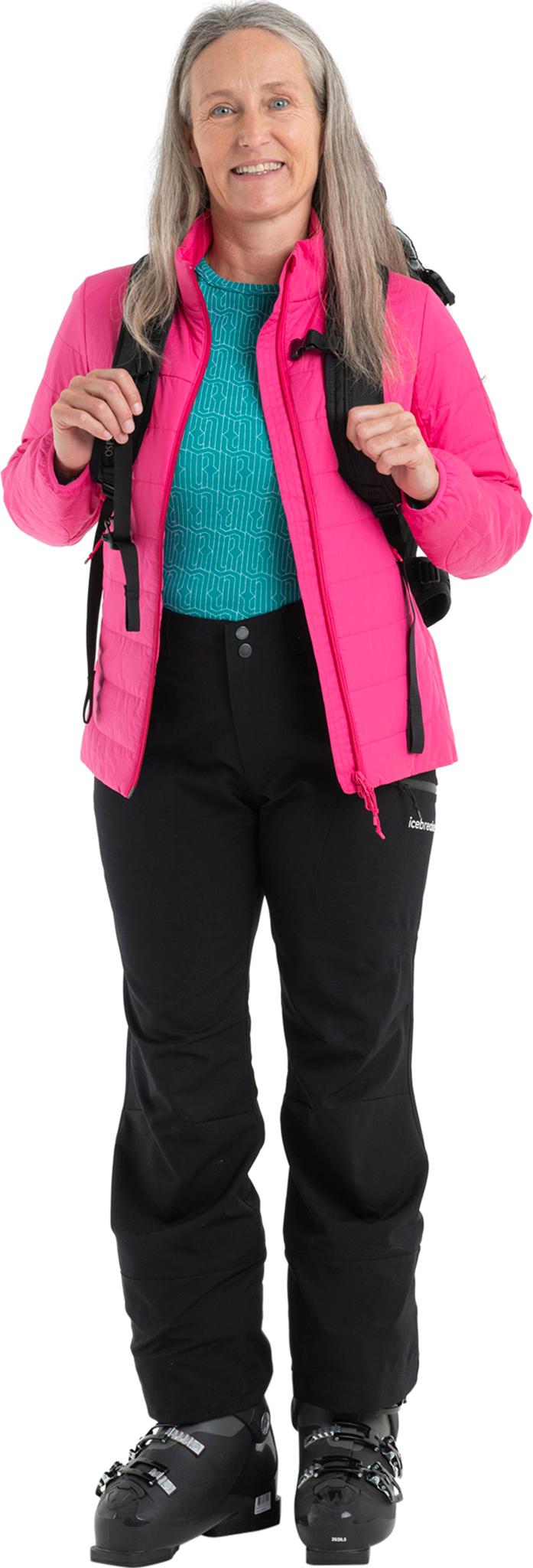 Product gallery image number 20 for product Haut thermique à manches longues et col rond en mérinos 200 Oasis - Femme