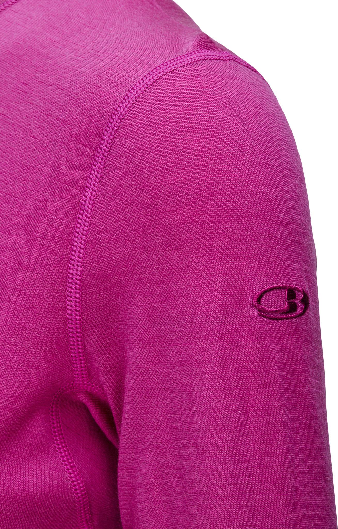 Product gallery image number 6 for product Haut thermique à manches longues et col rond en mérinos 200 Oasis - Femme