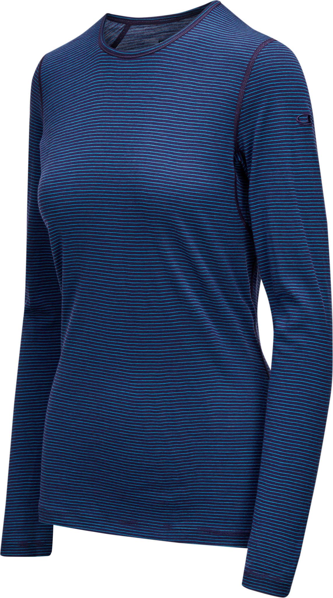 Product gallery image number 11 for product Haut thermique à manches longues et col rond en mérinos 200 Oasis - Femme