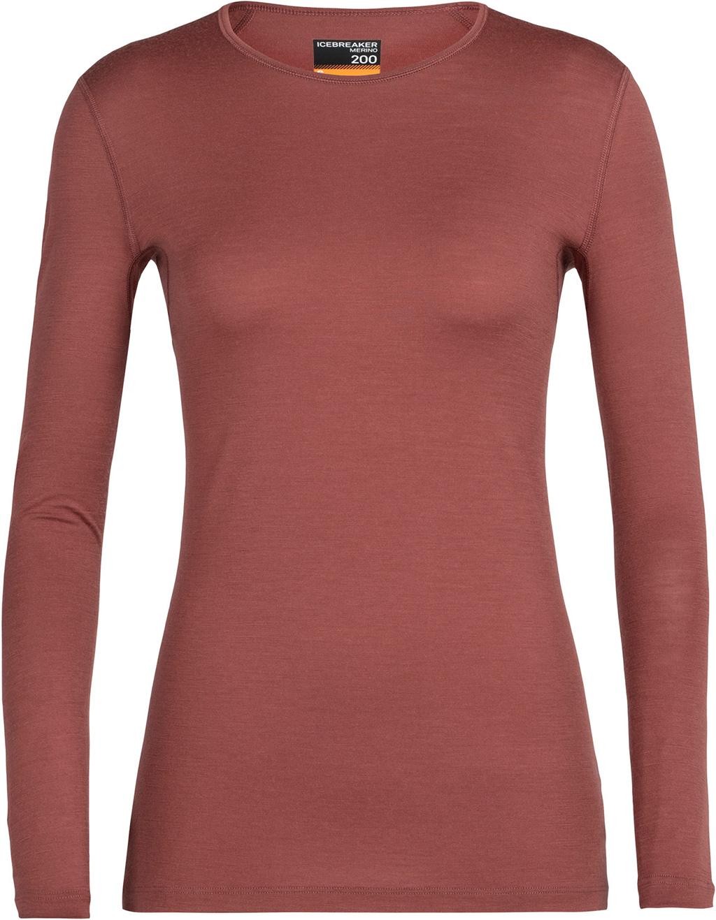 Product gallery image number 1 for product Merino 200 Oasis Long Sleeve Crewe Thermal Top - Women's