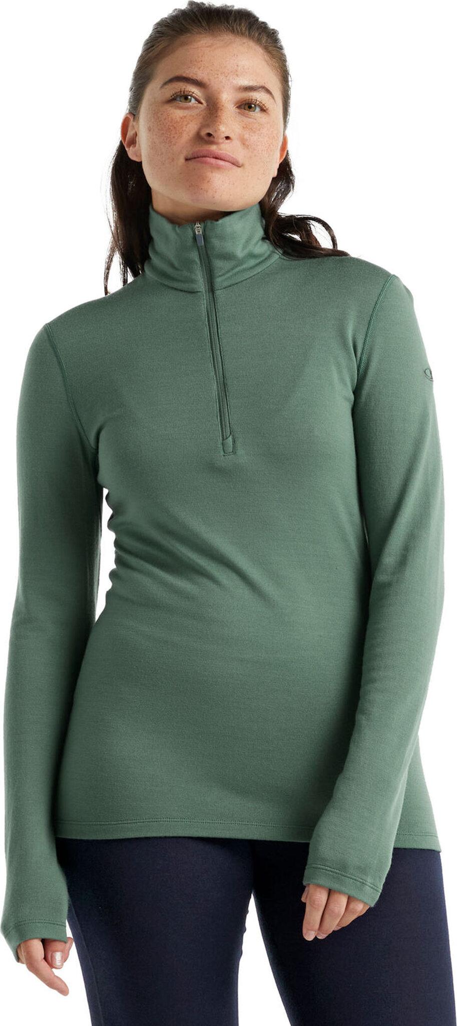 Product gallery image number 4 for product 260 Tech Long Sleeve Half Zip Thermal Top - Women's