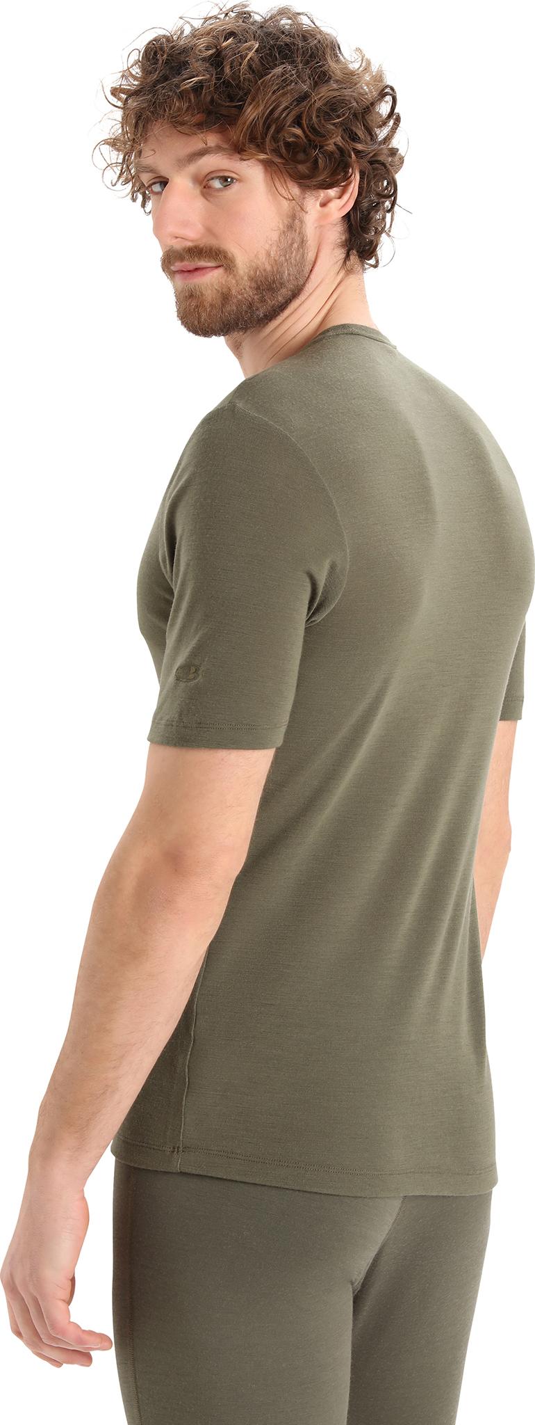 Numéro de l'image de la galerie de produits 3 pour le produit Haut thermique à manches courtes et col rond en mérinos 175 Everyday - Homme