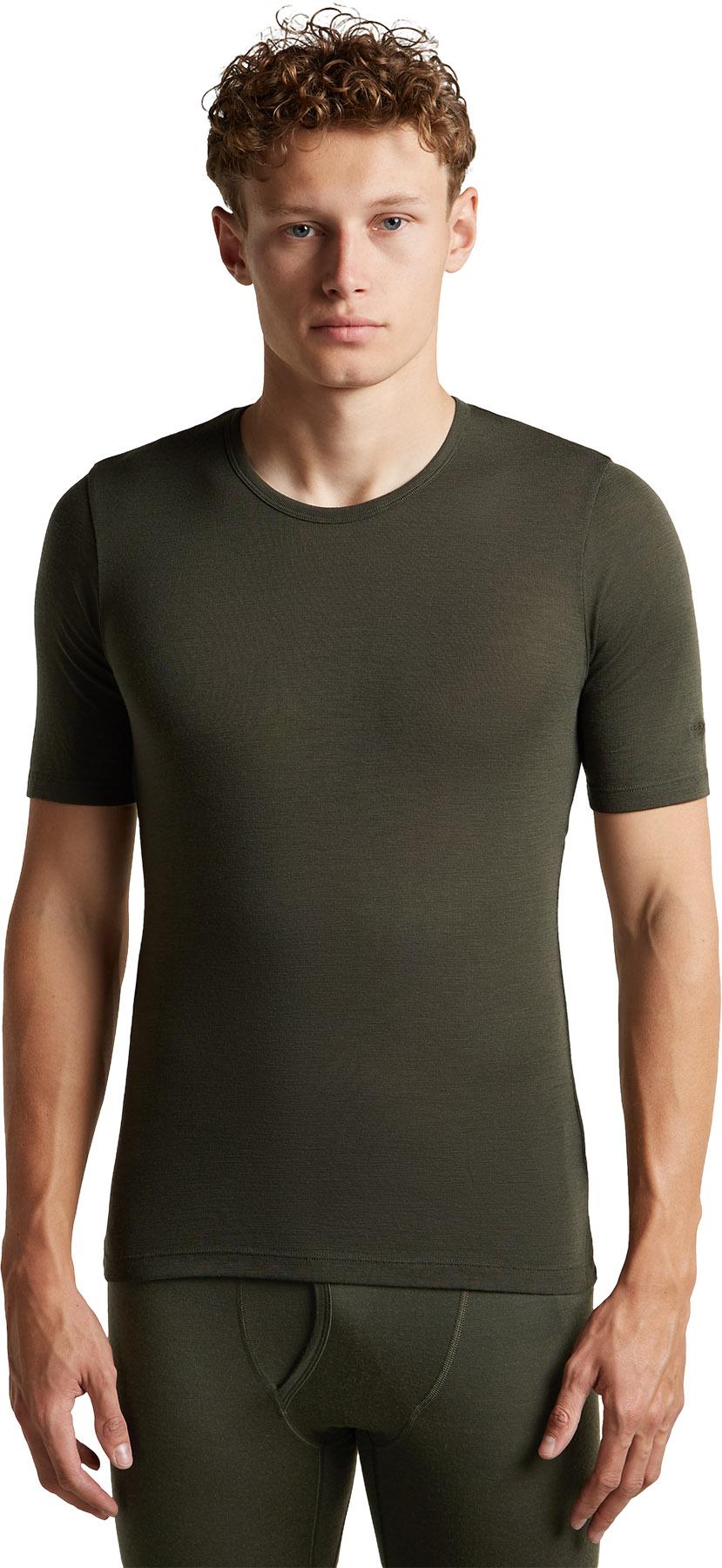Numéro de l'image de la galerie de produits 3 pour le produit Haut thermique à manches courtes et col rond en mérinos 175 Everyday - Homme