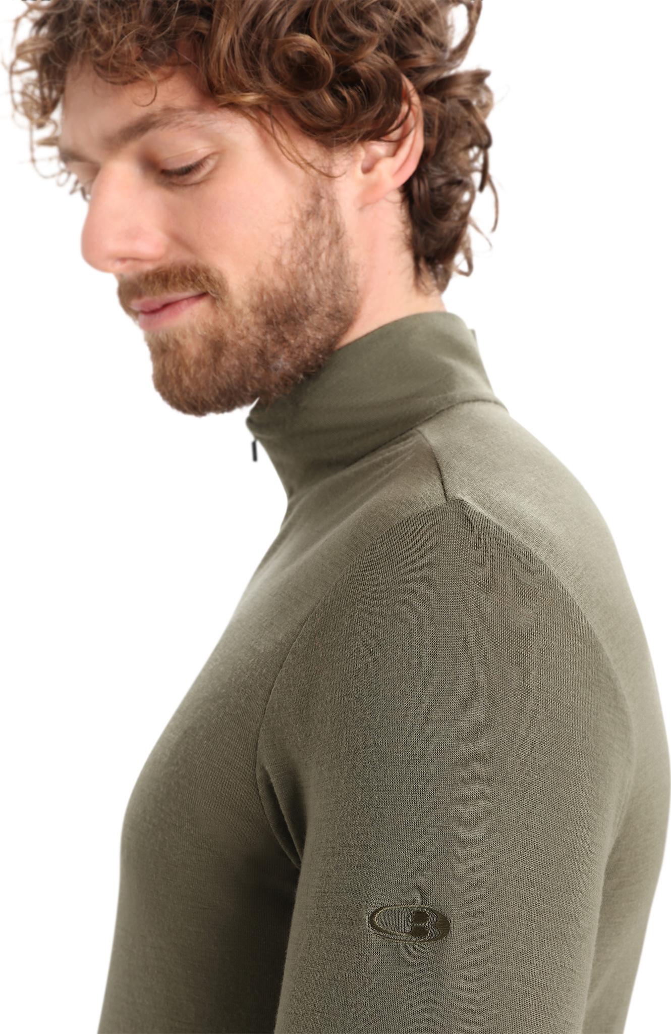 Numéro de l'image de la galerie de produits 3 pour le produit Haut thermique à manches longues et demi-glissière en mérinos 175 Everyday - Homme