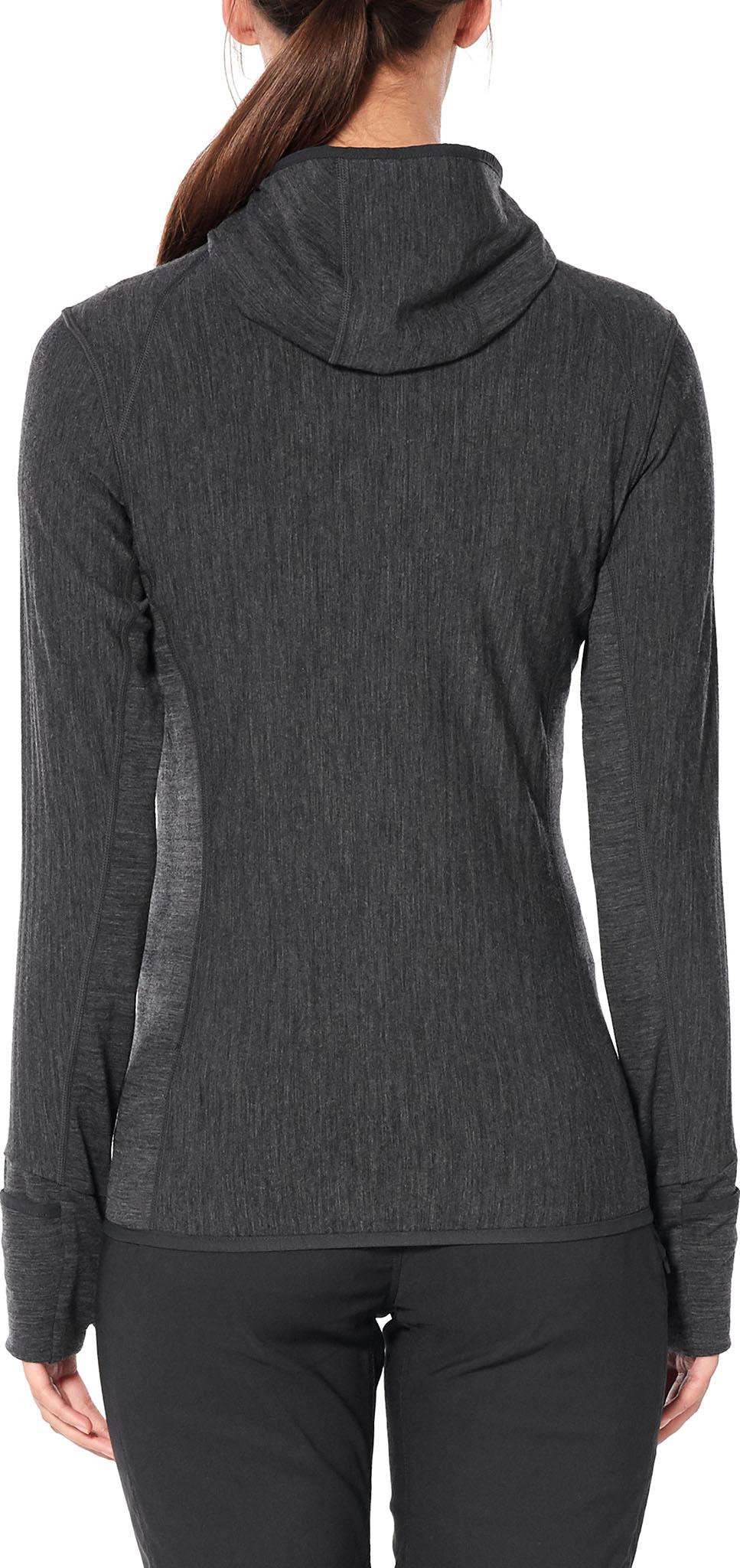 Product gallery image number 2 for product Descender Long Sleeve Zip Hood - Women's