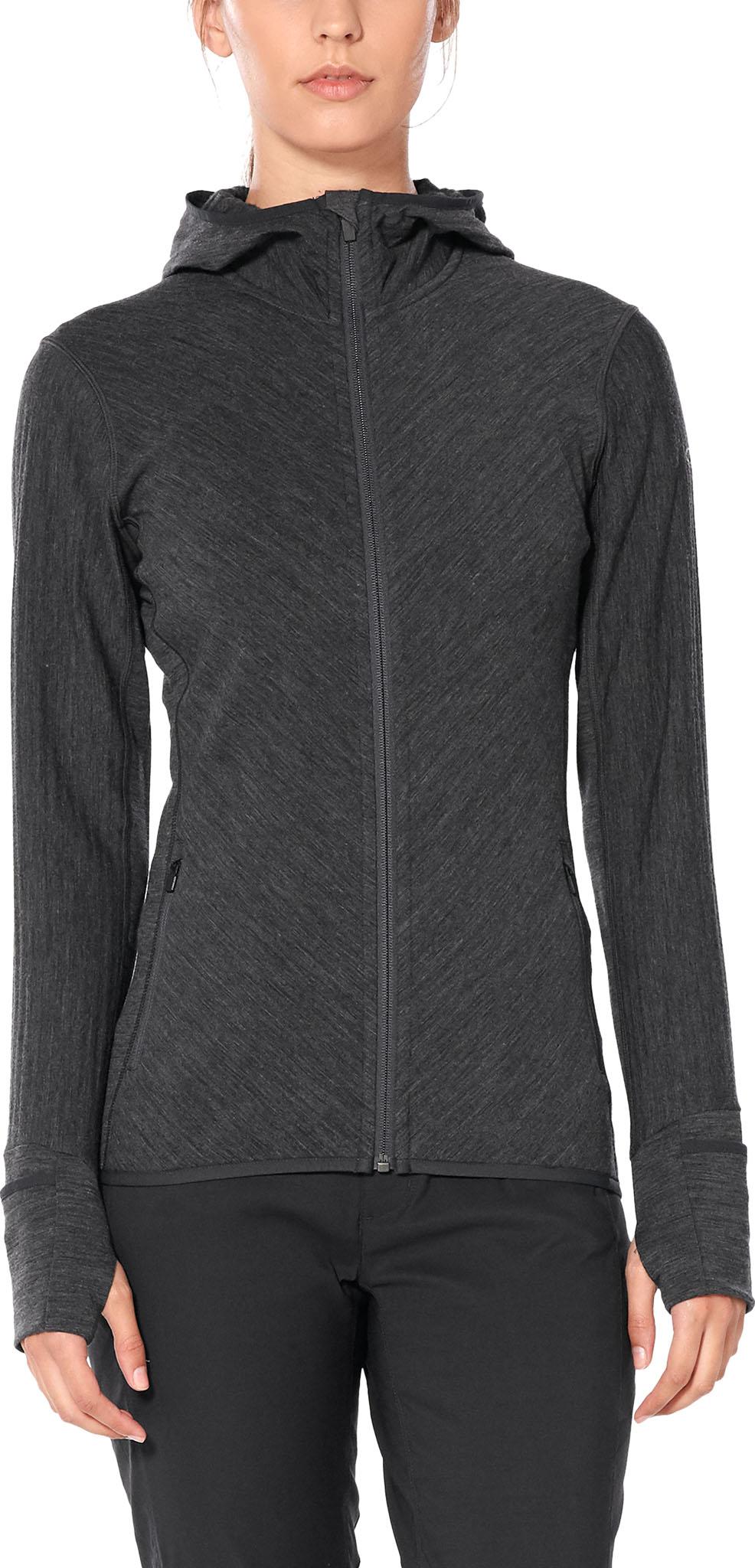 Product gallery image number 4 for product Descender Long Sleeve Zip Hood - Women's