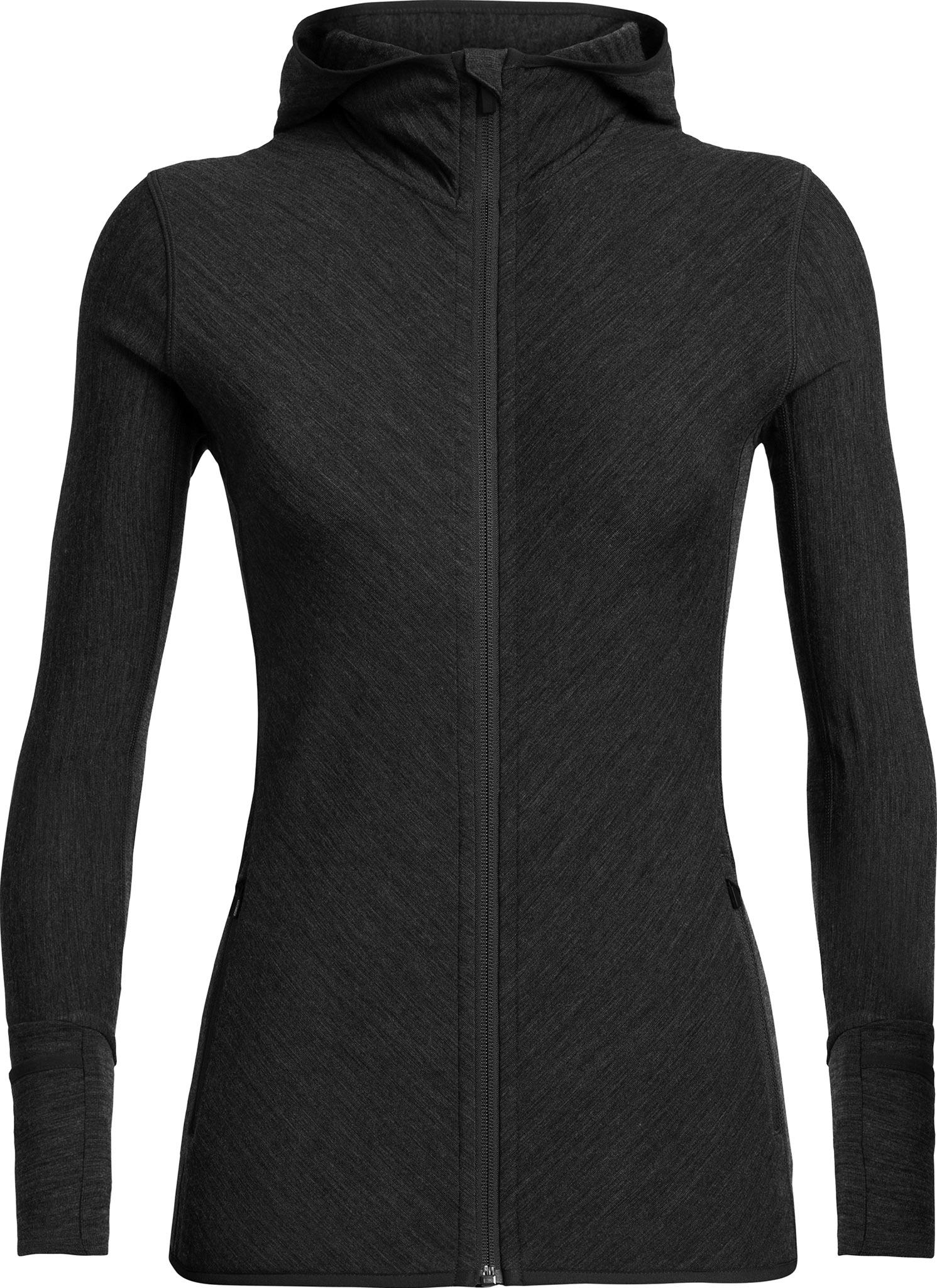 Product gallery image number 1 for product Descender Long Sleeve Zip Hood - Women's