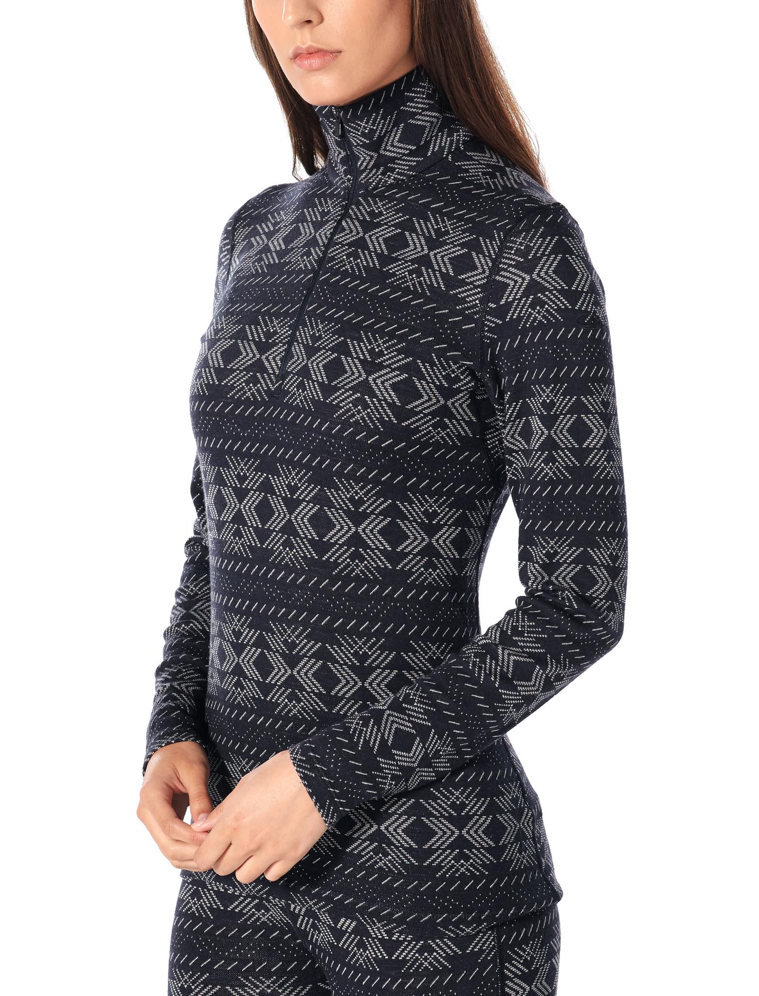 Product gallery image number 5 for product 250 Vertex LS Half Zip Crystalline - Women's