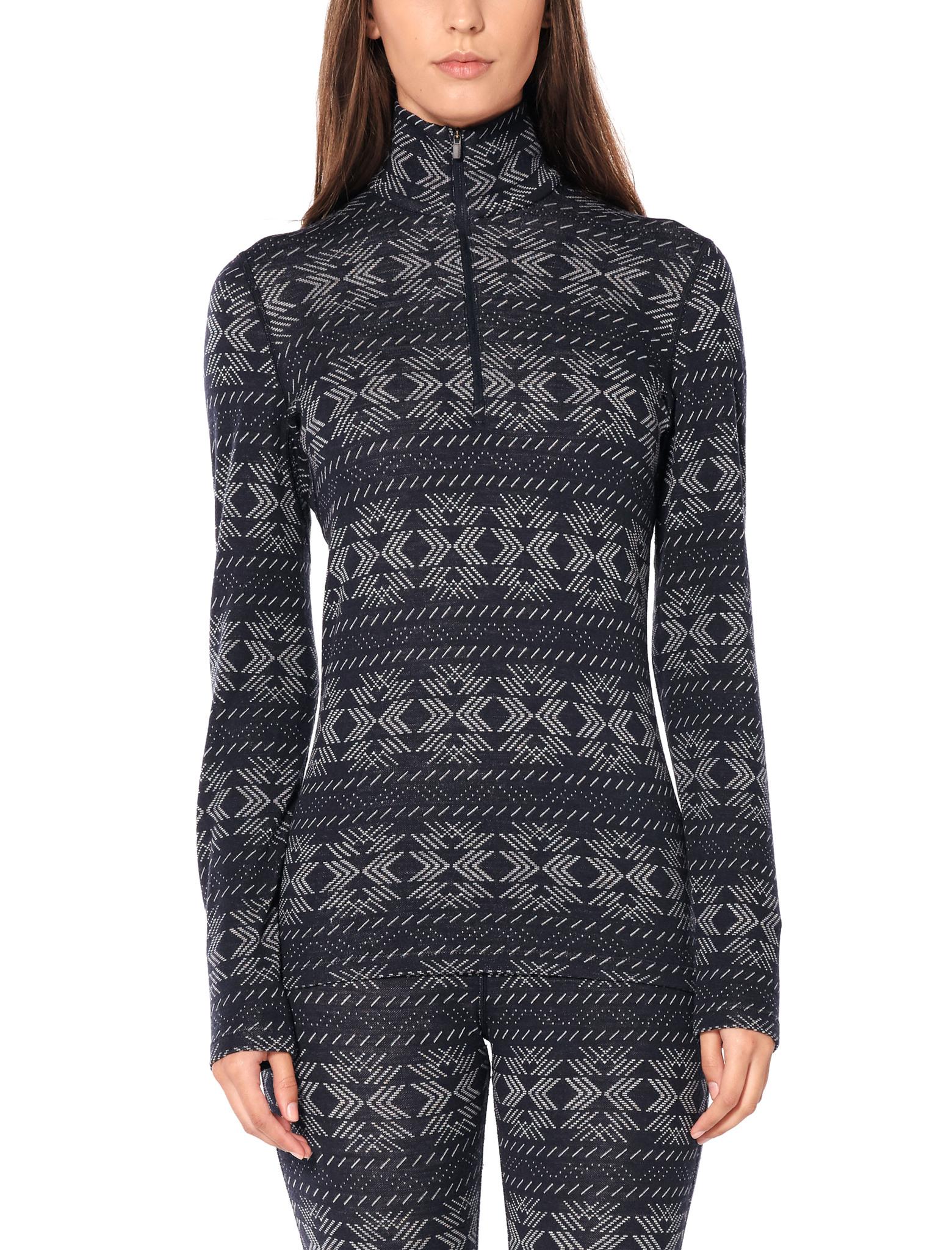 Product gallery image number 4 for product 250 Vertex LS Half Zip Crystalline - Women's