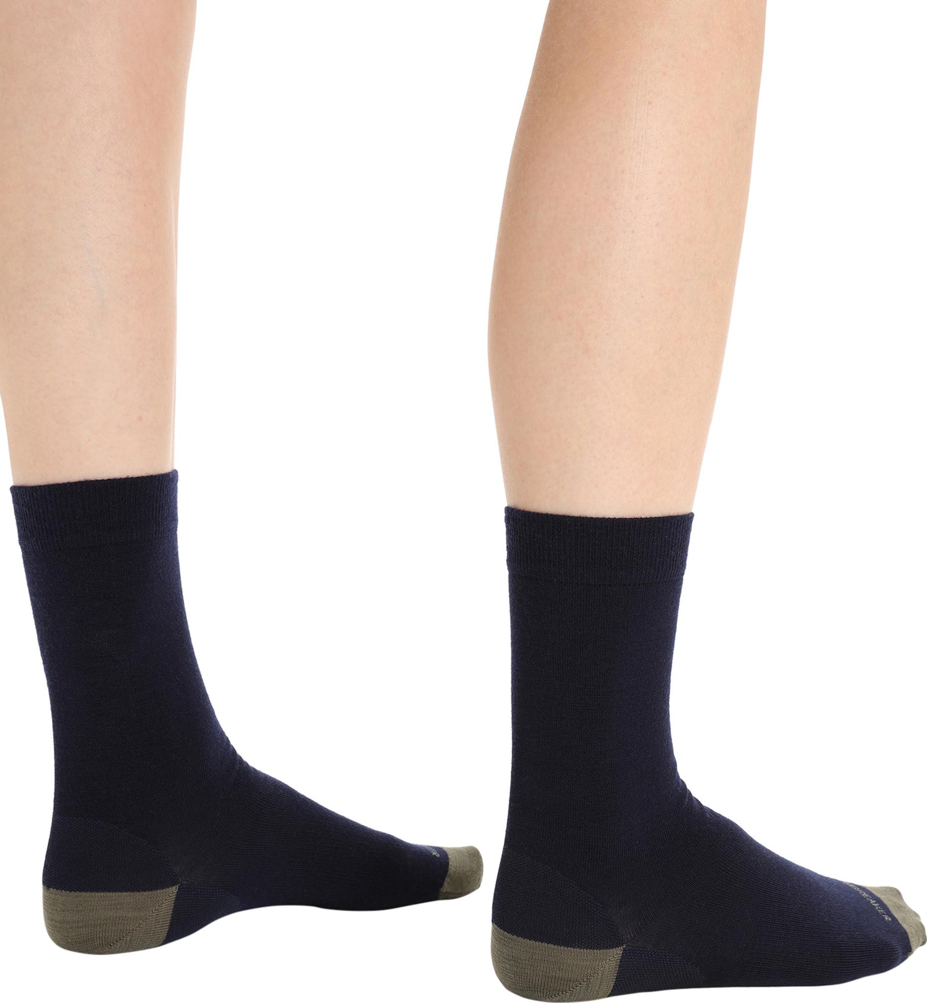 Product gallery image number 3 for product Lifestyle Fine Gauge Crew Socks - Women's