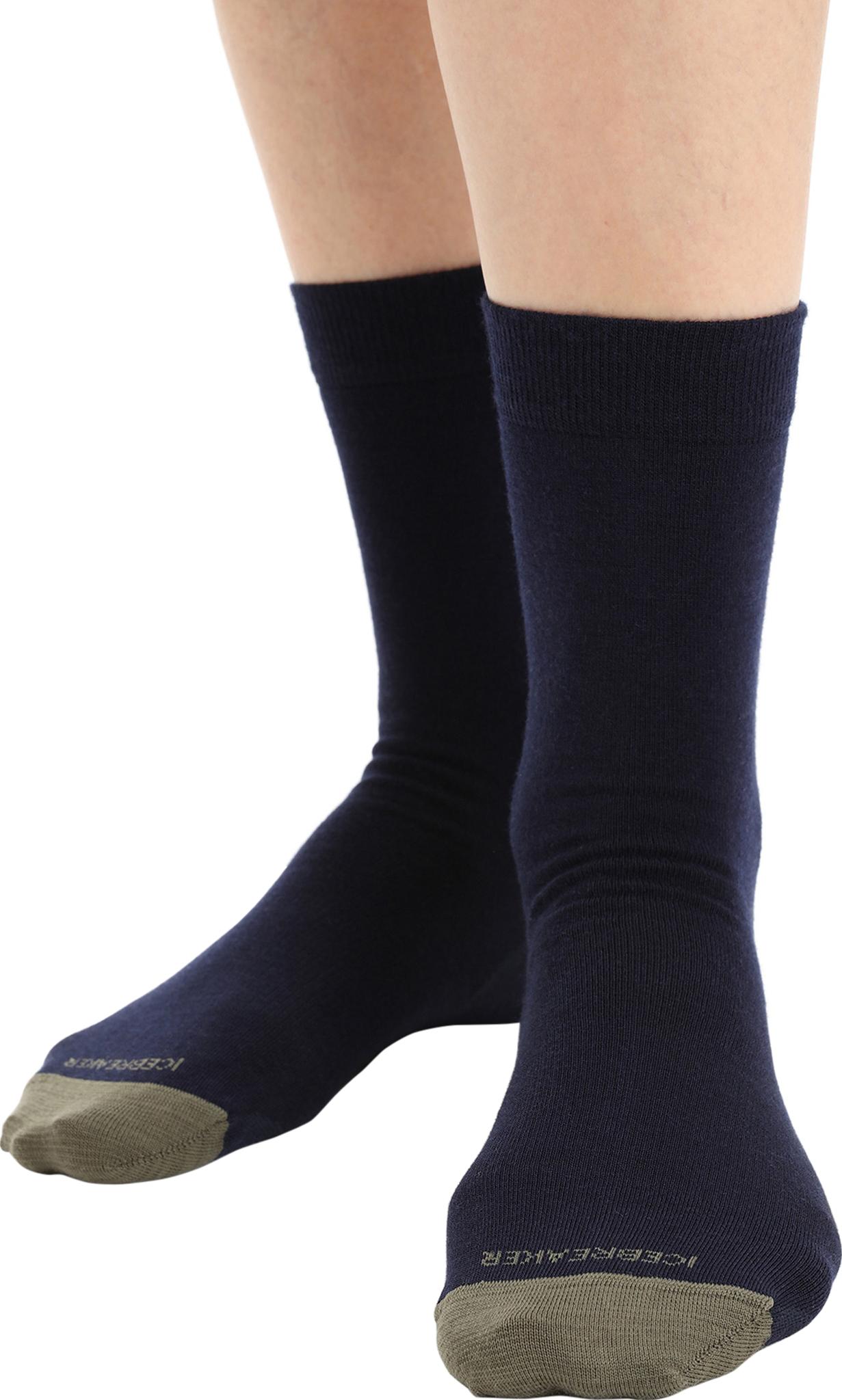 Product gallery image number 2 for product Lifestyle Fine Gauge Crew Socks - Women's
