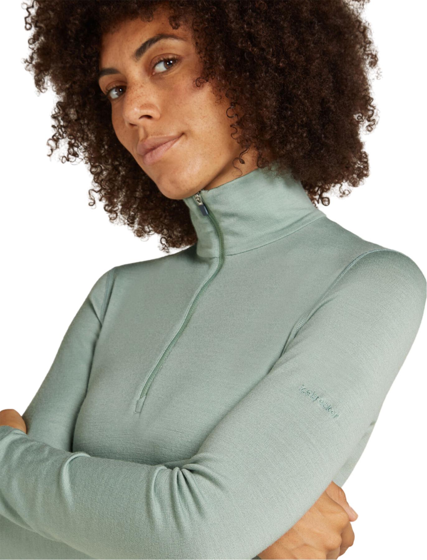 Product gallery image number 3 for product Merino 260 Tech Long Sleeve Half Zip Thermal Top - Women's