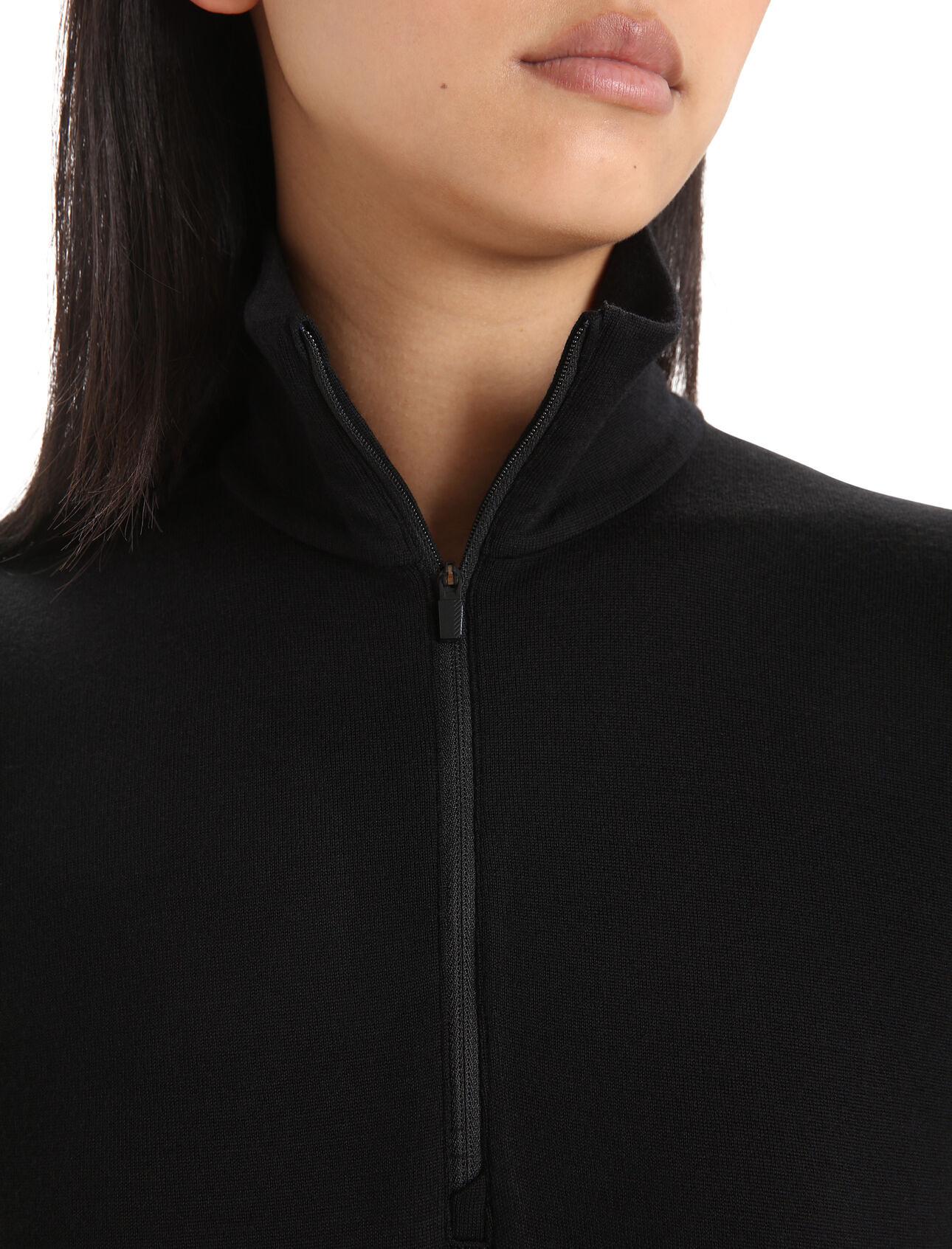 Product gallery image number 4 for product Merino 260 Tech Long Sleeve Half Zip Thermal Top - Women's