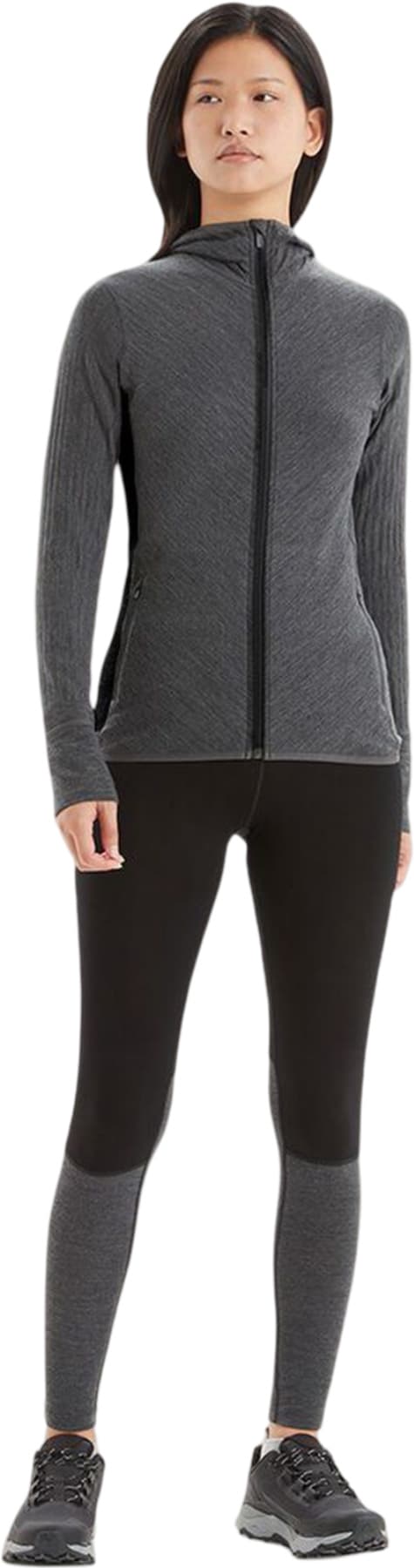 Product gallery image number 3 for product Descender Long Sleeve Zip Hoodie - Women's