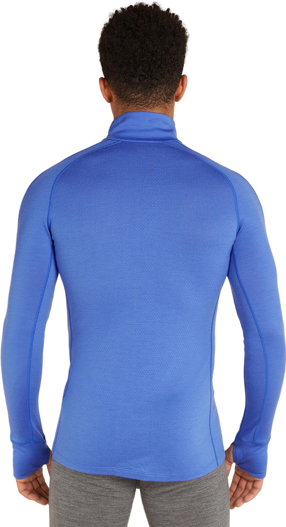 Numéro de l'image de la galerie de produits 2 pour le produit Haut à demi-glissière thermique à manches longues en mérinos 200 ZoneKnit - Homme