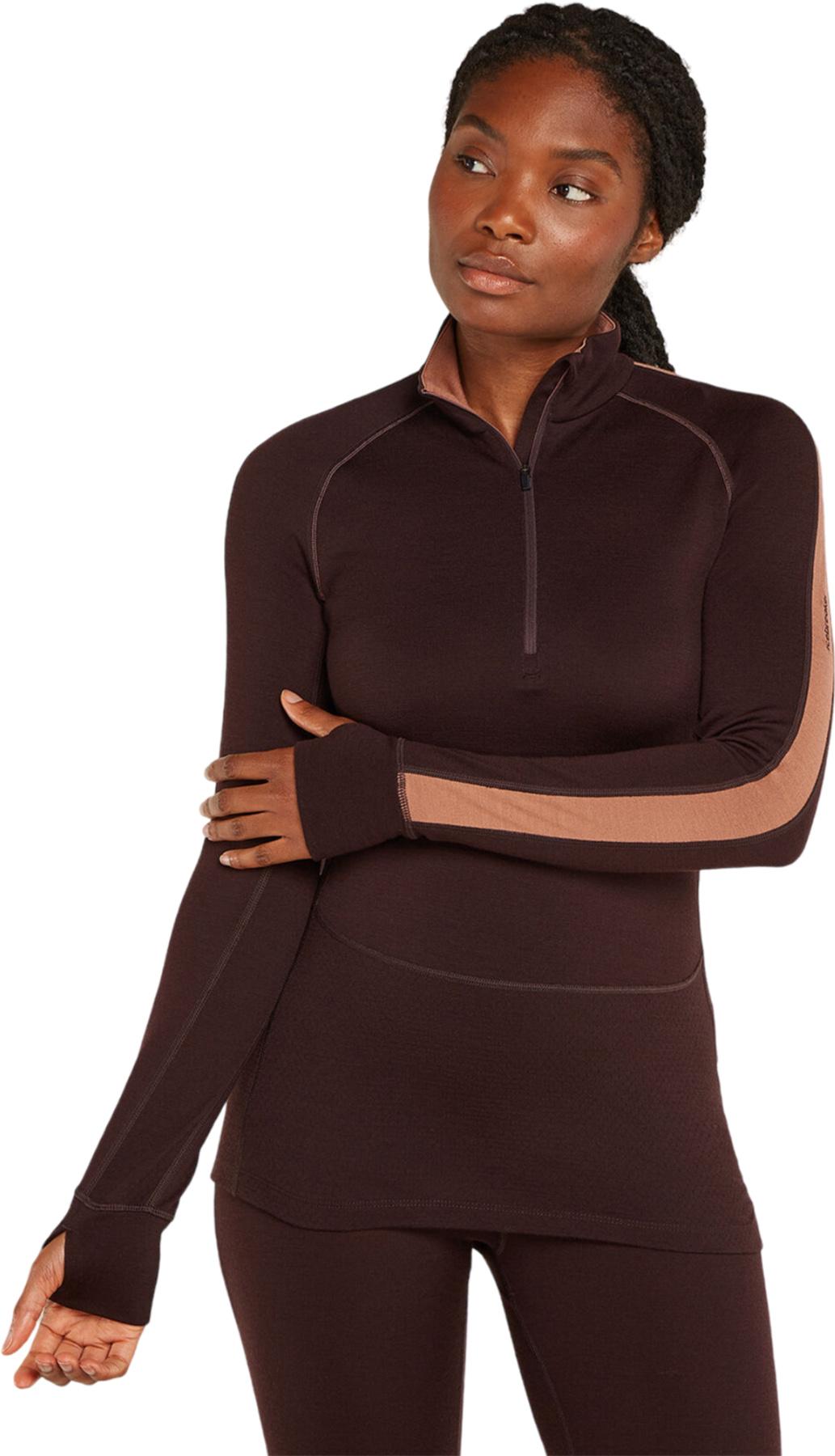 Image de produit pour Haut thermique à manches longues et demi-glissière 260 ZoneKnit - Femme