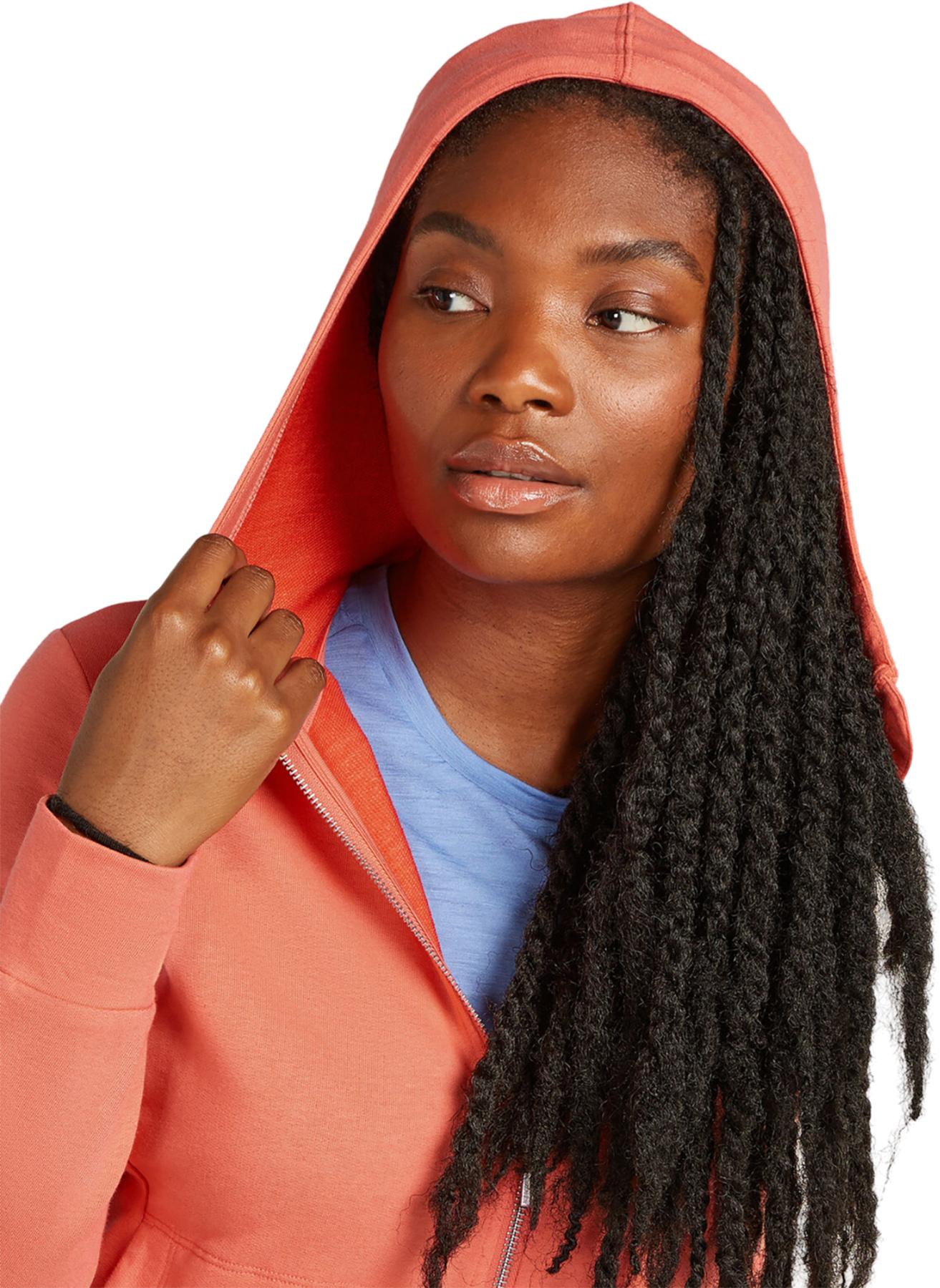 Product gallery image number 4 for product Central Classic Long Sleeve Zip Hoodie - Women's