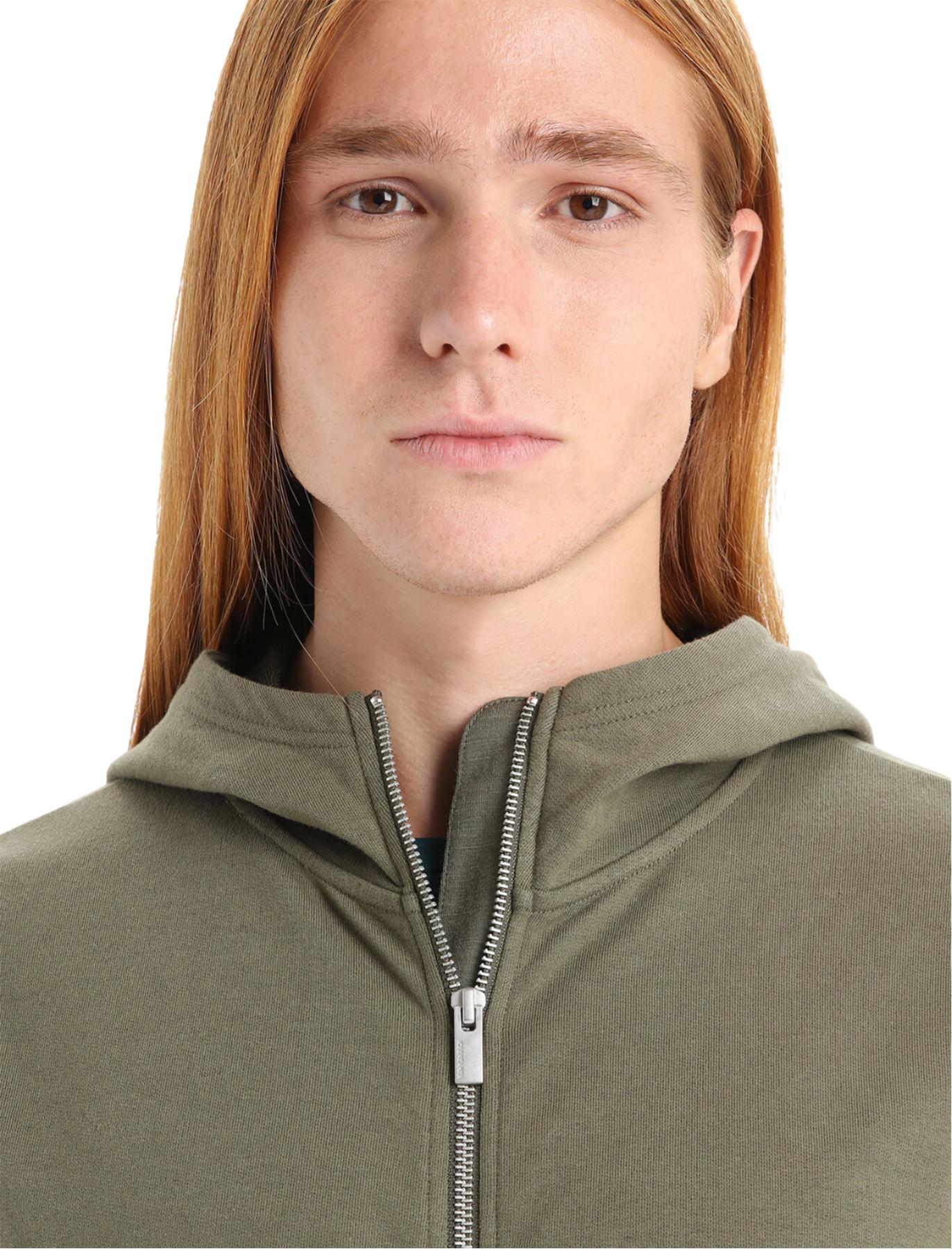 Product gallery image number 2 for product Central Classic Long Sleeve Zip Hoodie - Men's