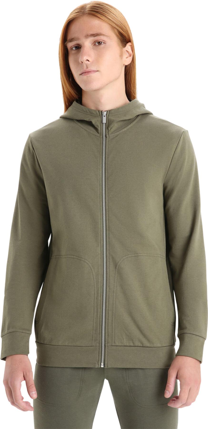 Product gallery image number 4 for product Central Classic Long Sleeve Zip Hoodie - Men's