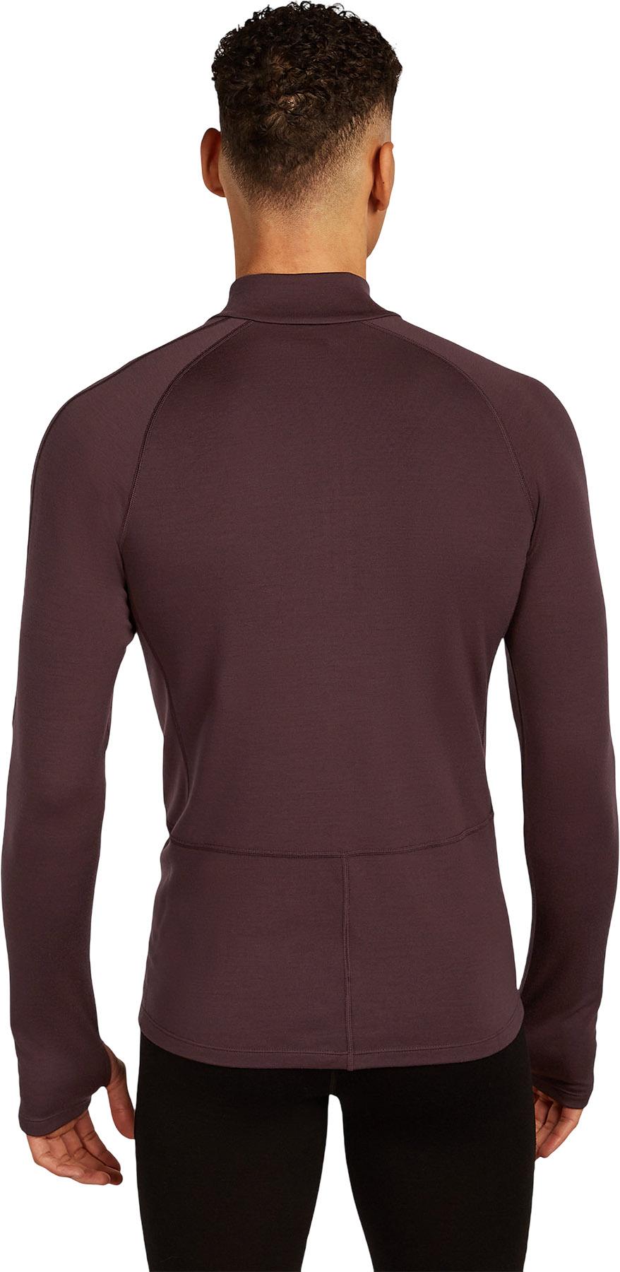 Product gallery image number 2 for product 300 MerinoFine Polar Long Sleeve Half Zip Thermal Top - Men's 