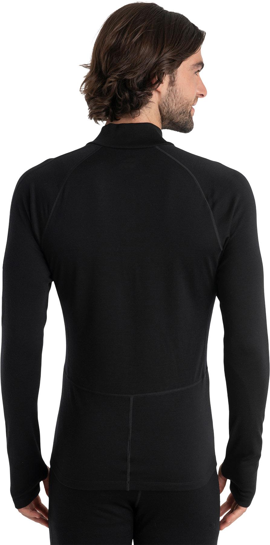 Product gallery image number 4 for product 300 MerinoFine Polar Long Sleeve Half Zip Thermal Top - Men's
