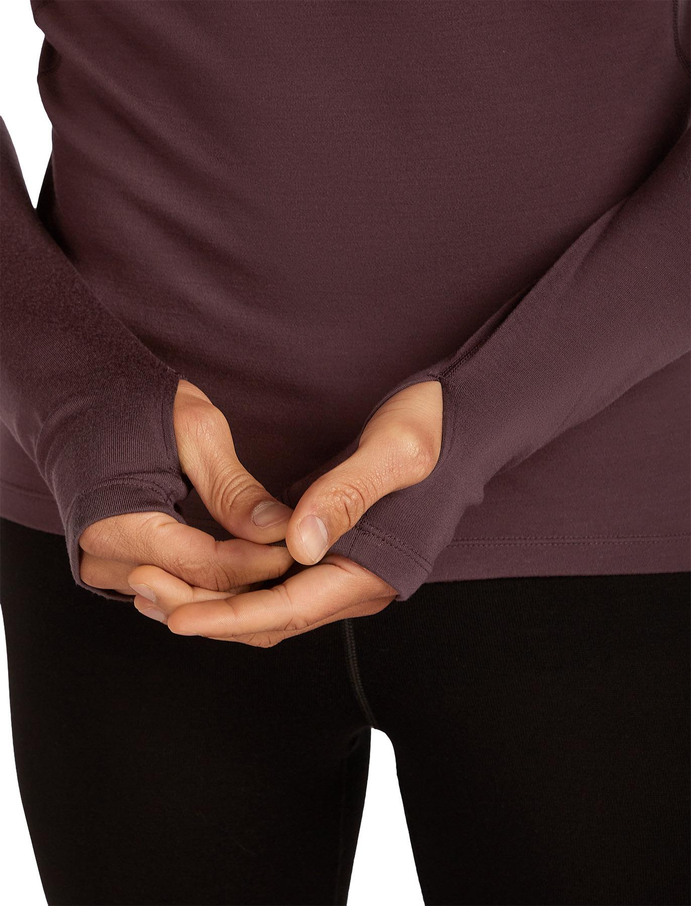 Product gallery image number 4 for product 300 MerinoFine Polar Long Sleeve Half Zip Thermal Top - Men's 