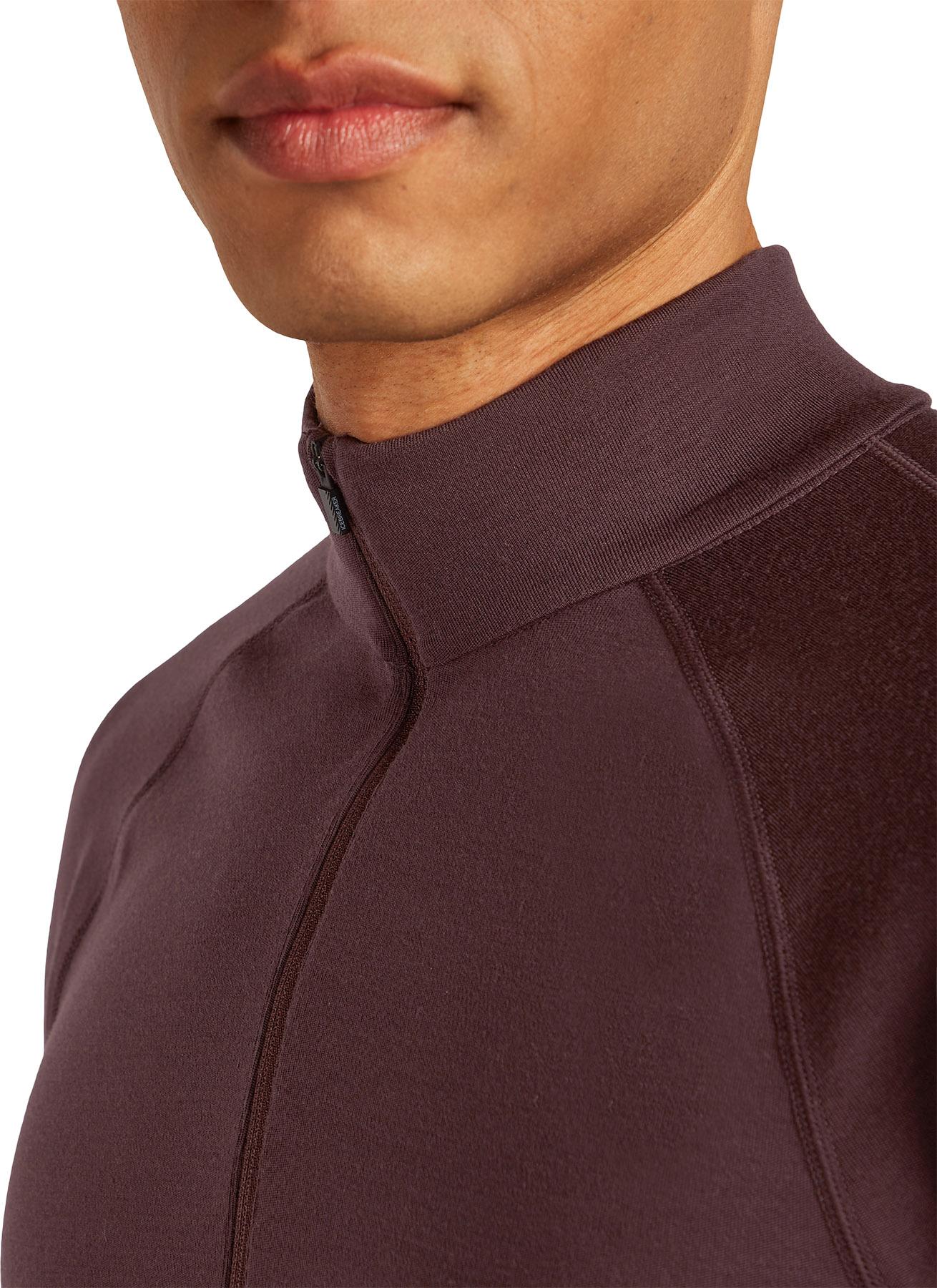Product gallery image number 6 for product 300 MerinoFine Polar Long Sleeve Half Zip Thermal Top - Men's 