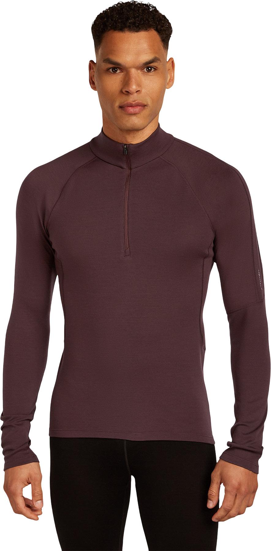 Product gallery image number 5 for product 300 MerinoFine Polar Long Sleeve Half Zip Thermal Top - Men's 