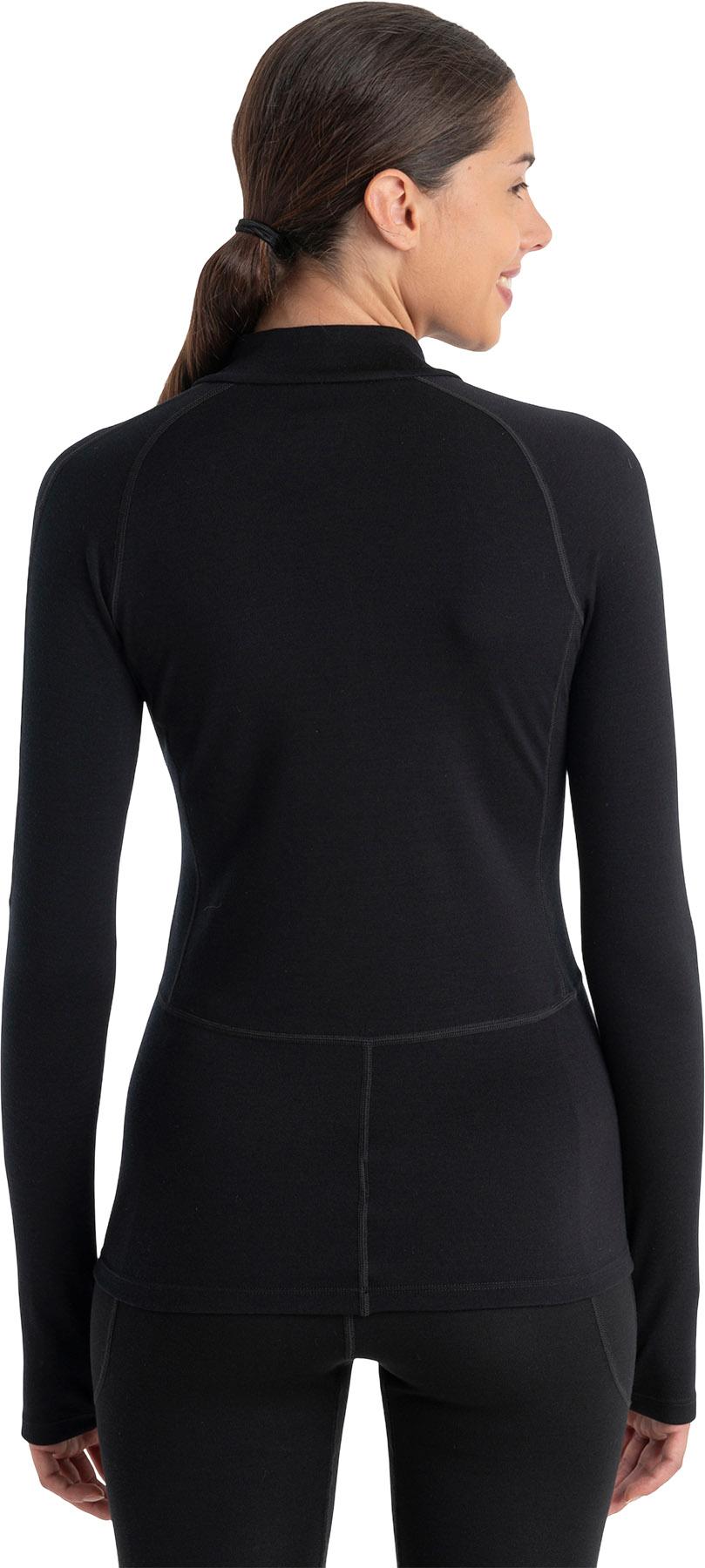 Product gallery image number 3 for product 300 MerinoFine Polar Long Sleeve Half Zip Thermal Top - Women's