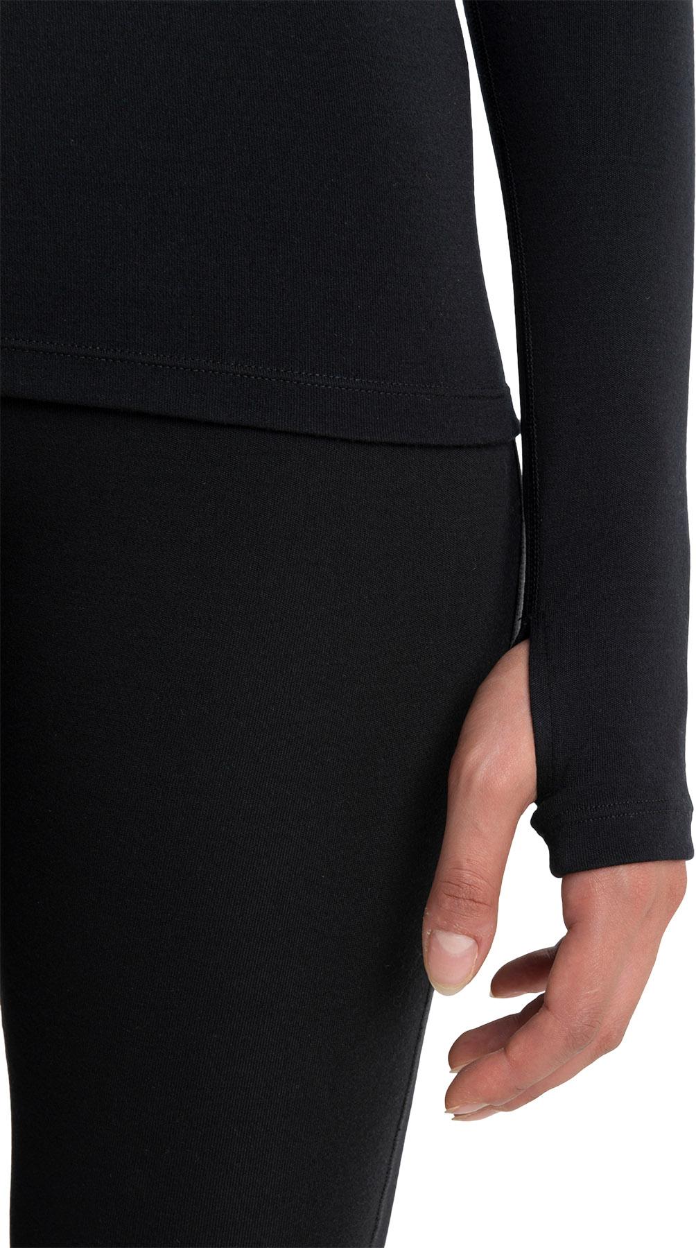 Product gallery image number 5 for product 300 MerinoFine Polar Long Sleeve Half Zip Thermal Top - Women's
