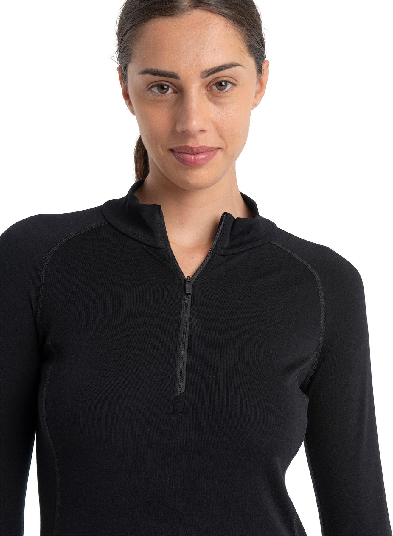 Product gallery image number 4 for product 300 MerinoFine Polar Long Sleeve Half Zip Thermal Top - Women's