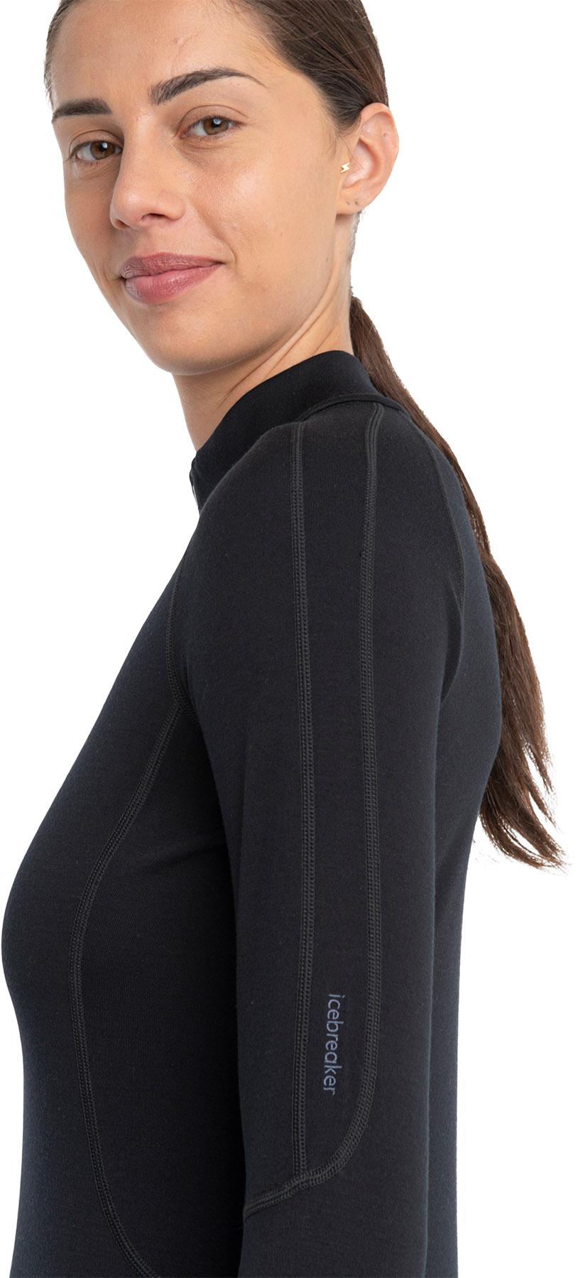 Product gallery image number 6 for product 300 MerinoFine Polar Long Sleeve Half Zip Thermal Top - Women's