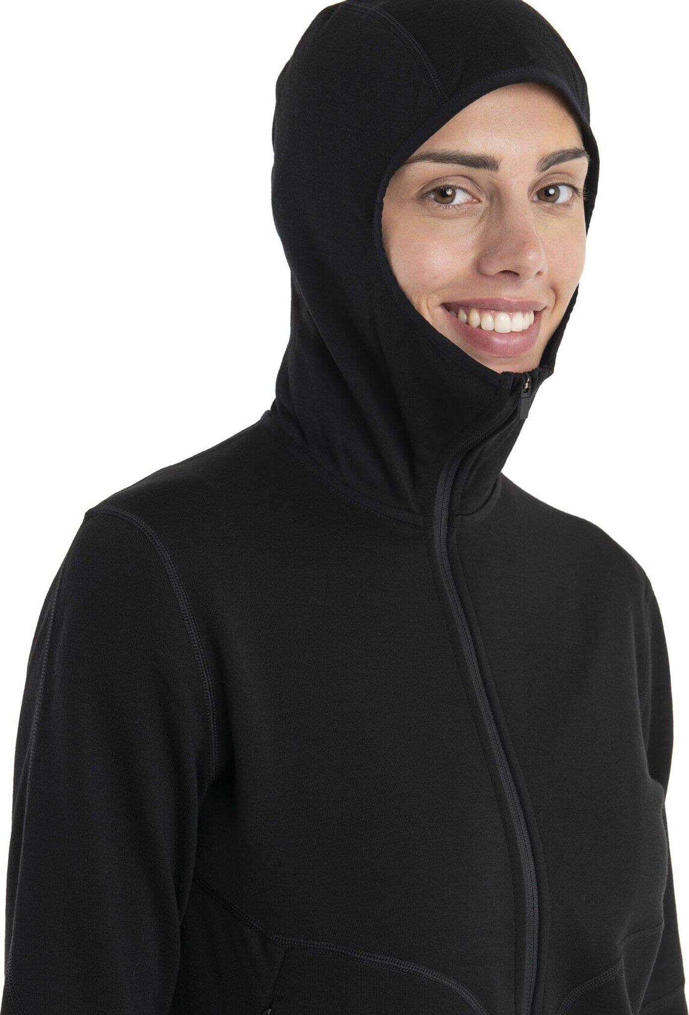 Numéro de l'image de la galerie de produits 2 pour le produit Chandail à capuchon avec glissière en mérinos 560 RealFleece Elemental - Femme